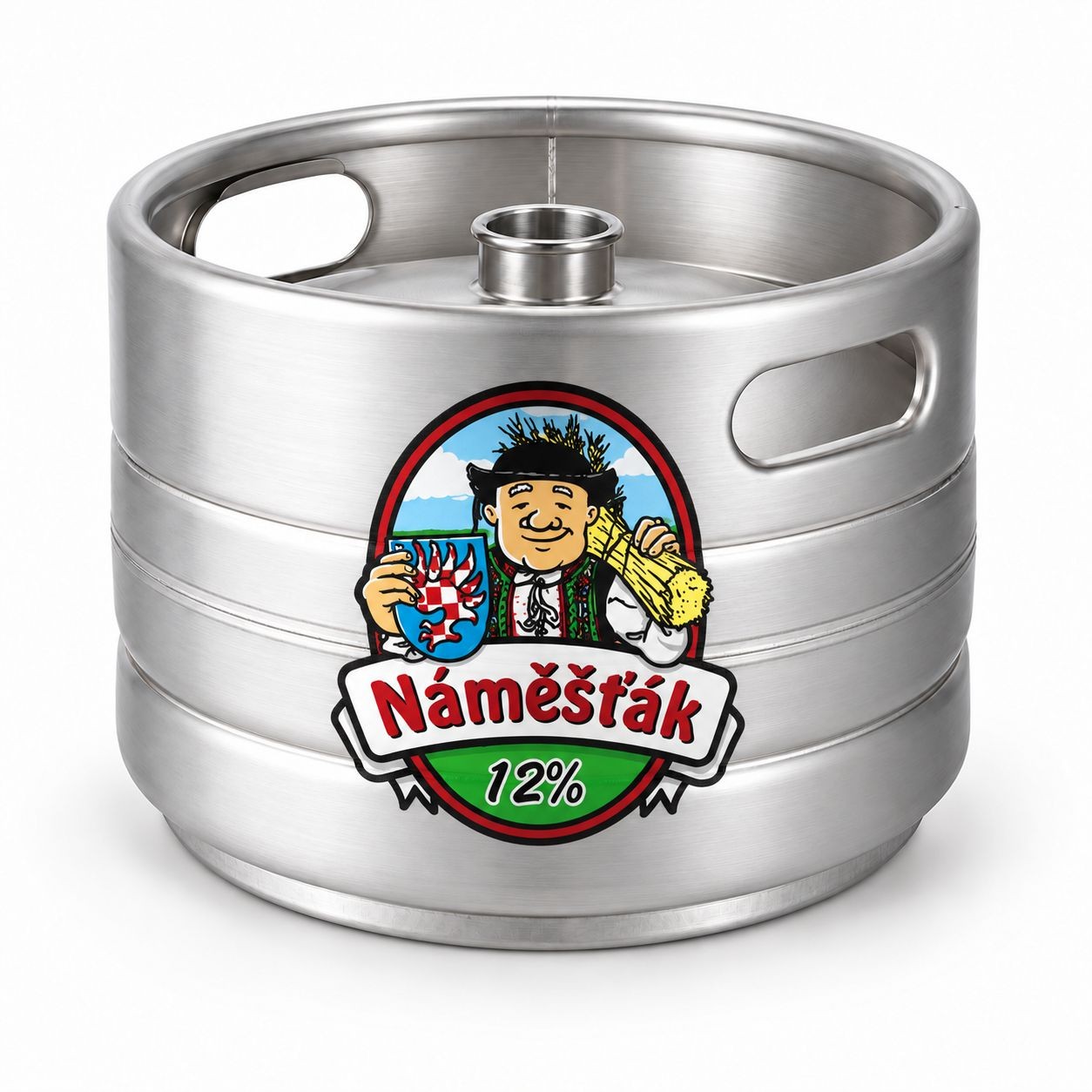 Nápoje - Náměšťák světlý ležák <br>KEG sud 10l