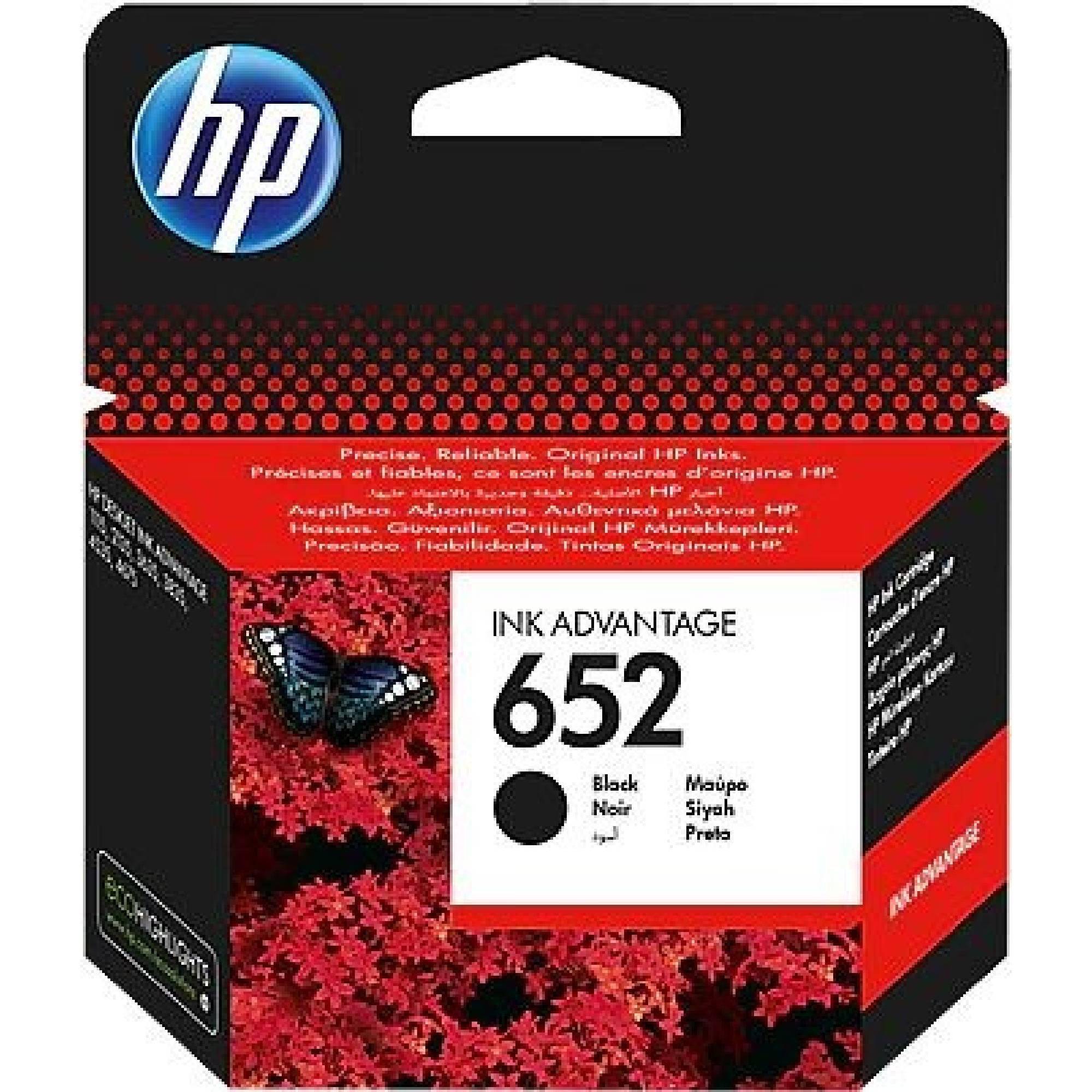 Elektro - Náplň 652 černá HP 1 ks