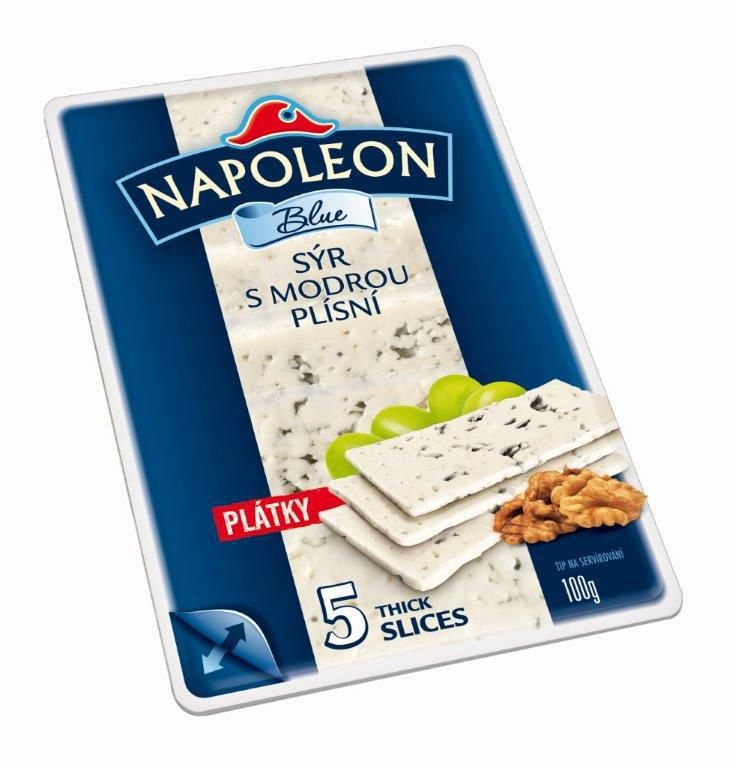 Mléčné a chlazené - Napoleon 50% plátky 100g