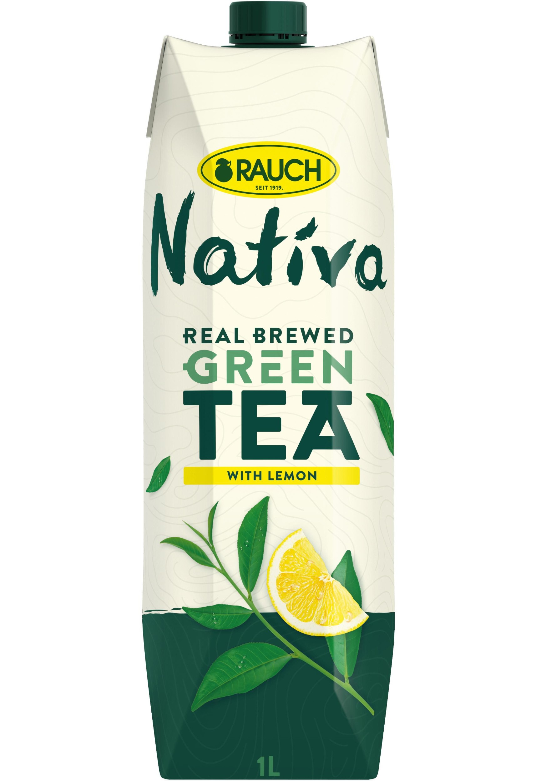 Nápoje - Nativa Zelený čaj s citrónem 1l