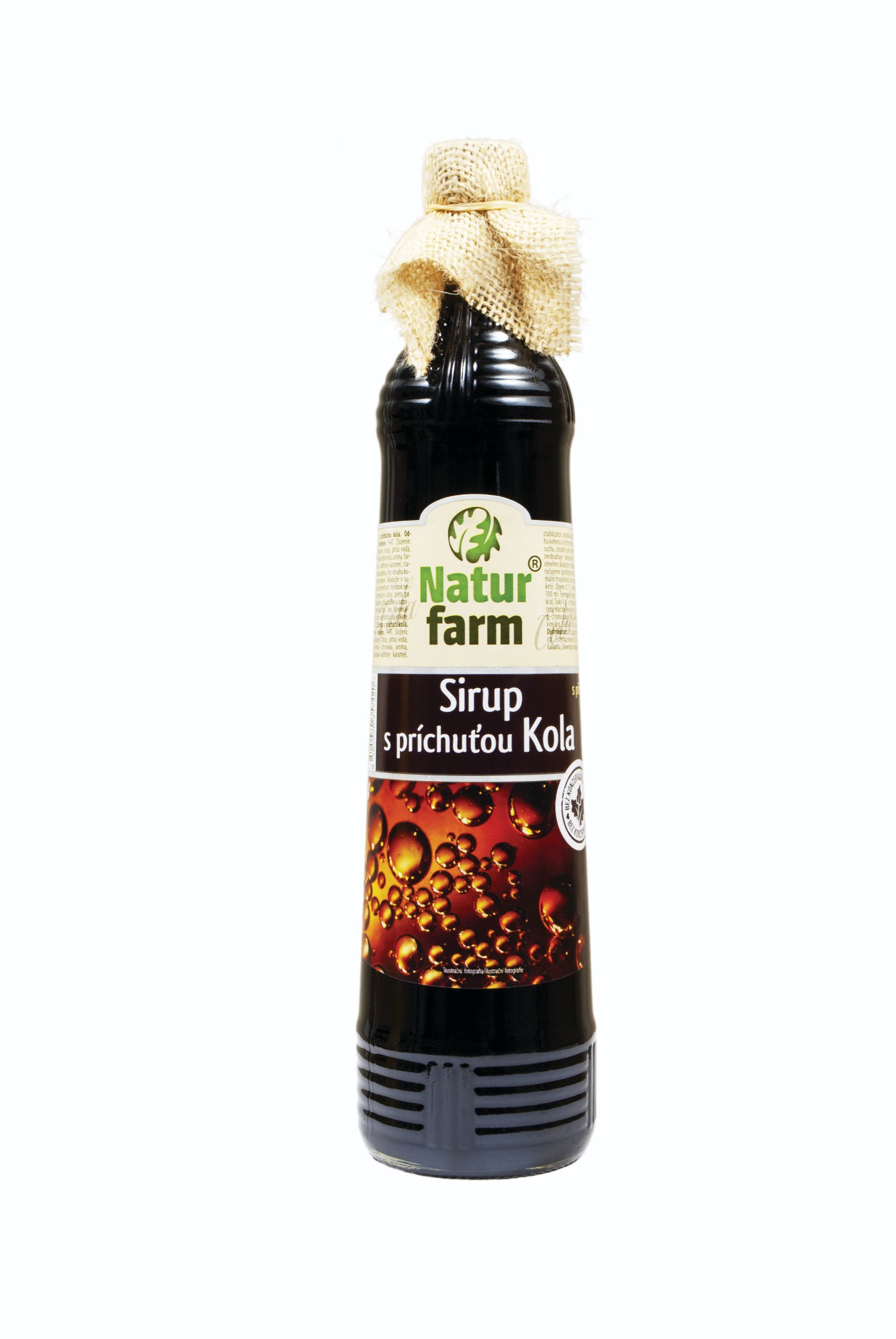Nápoje - Natur Farm sirup s příchutí koly 0,7l
