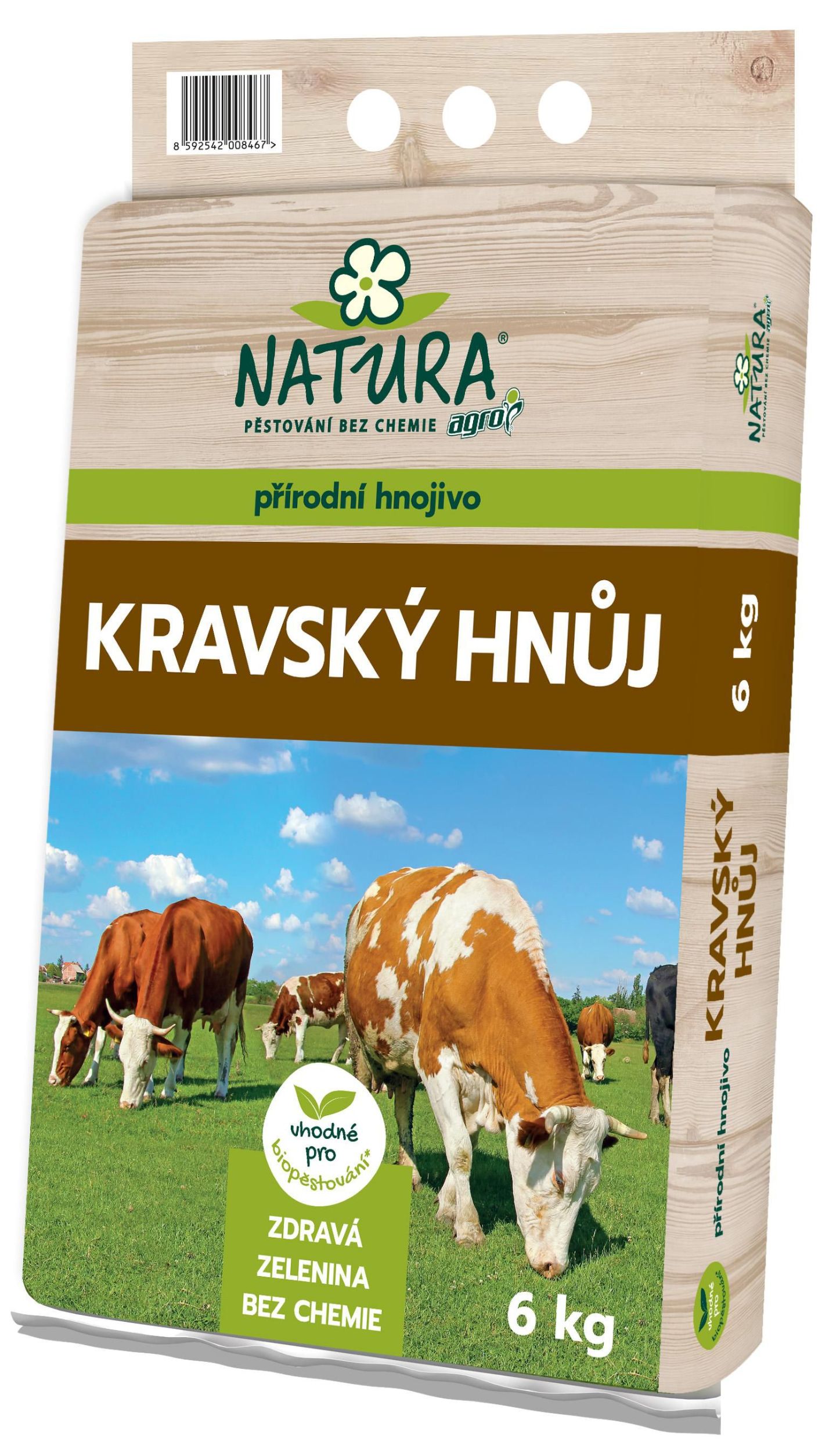 Natura Kravský hnůj 6 kg
