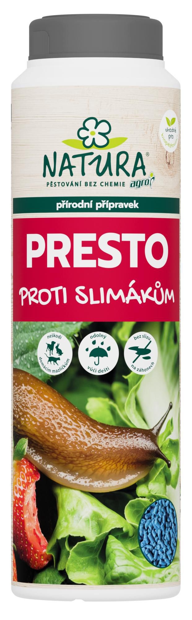 Domácnost a Zahrada - NATURA PRESTO na slimáky a plzáky 500 g