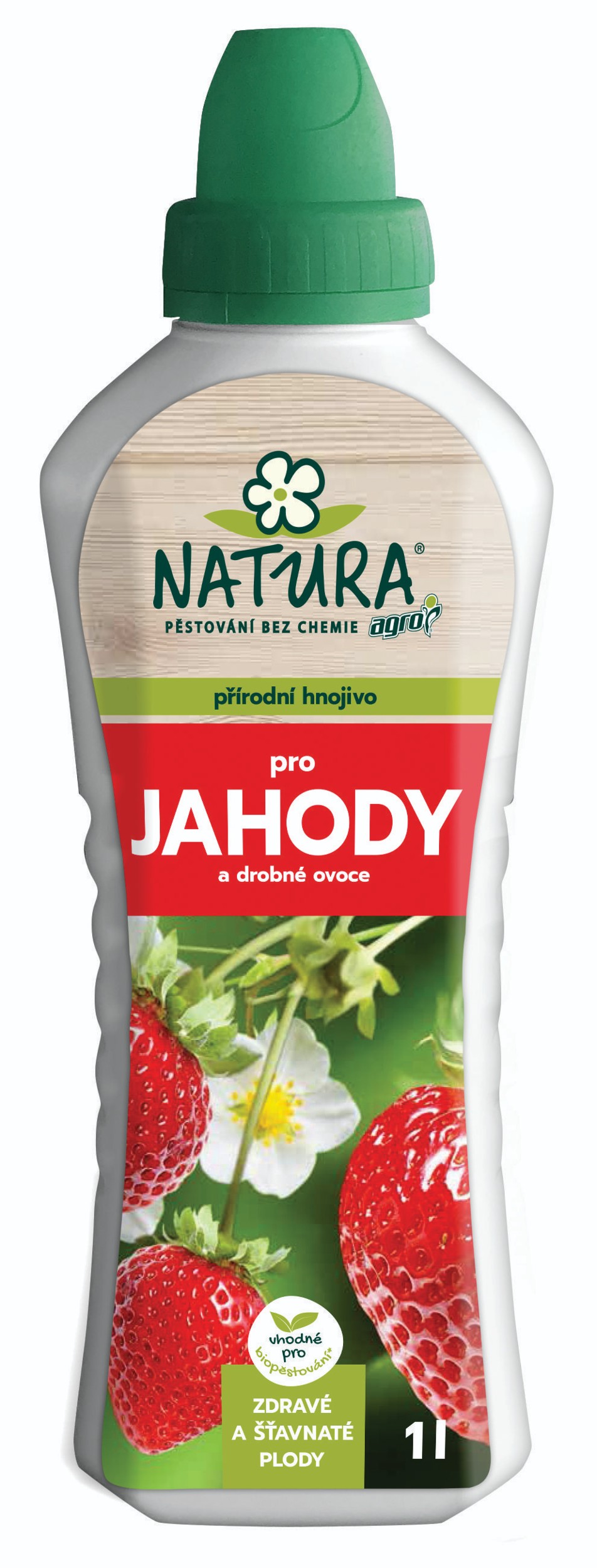 Domácnost a Zahrada - NATURA Přírodní hnojivo jahody a 1 l