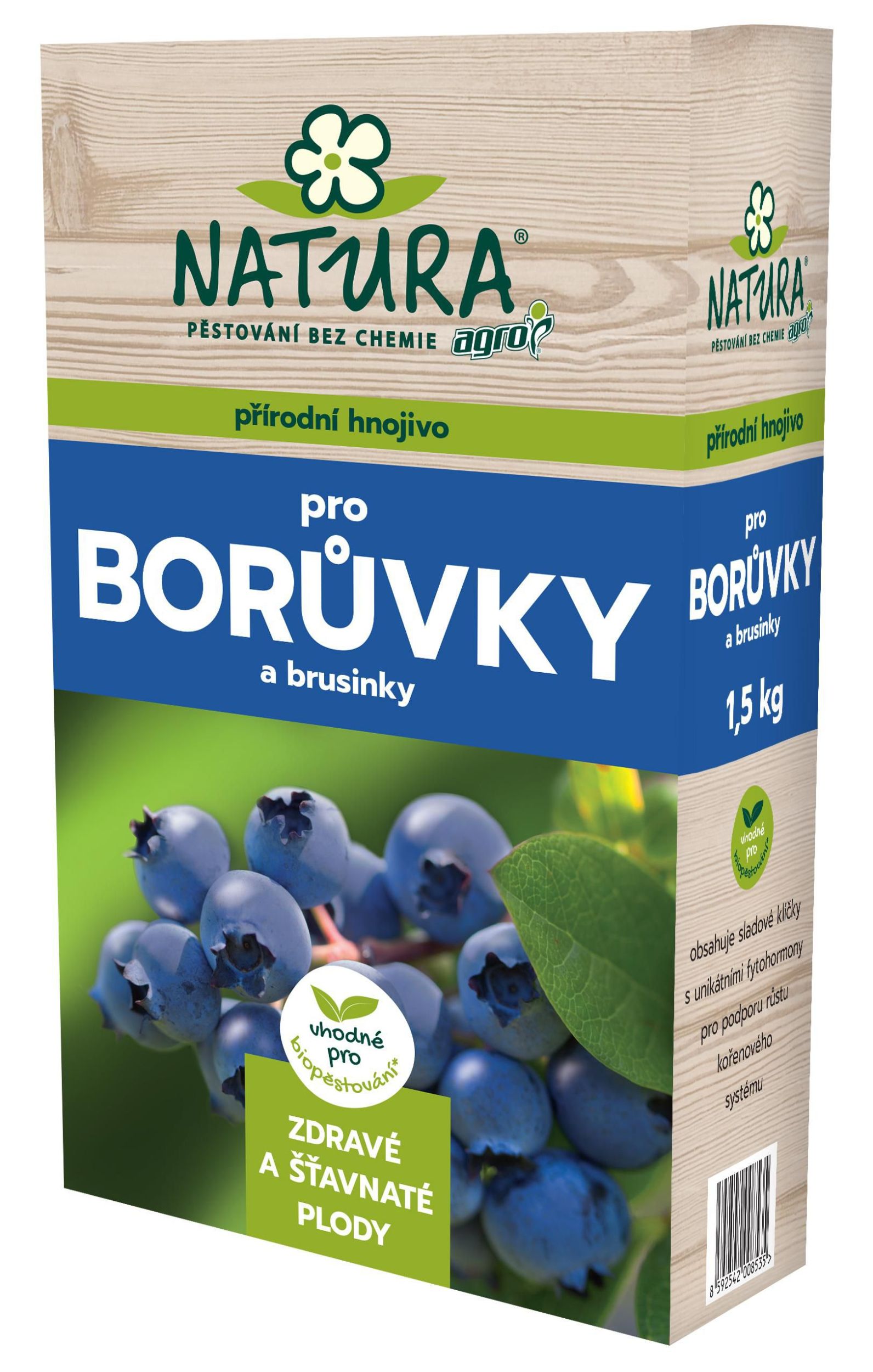 Domácnost a Zahrada - Natura Přírodní hnojivo na borůvky a brusinky 1,5 kg