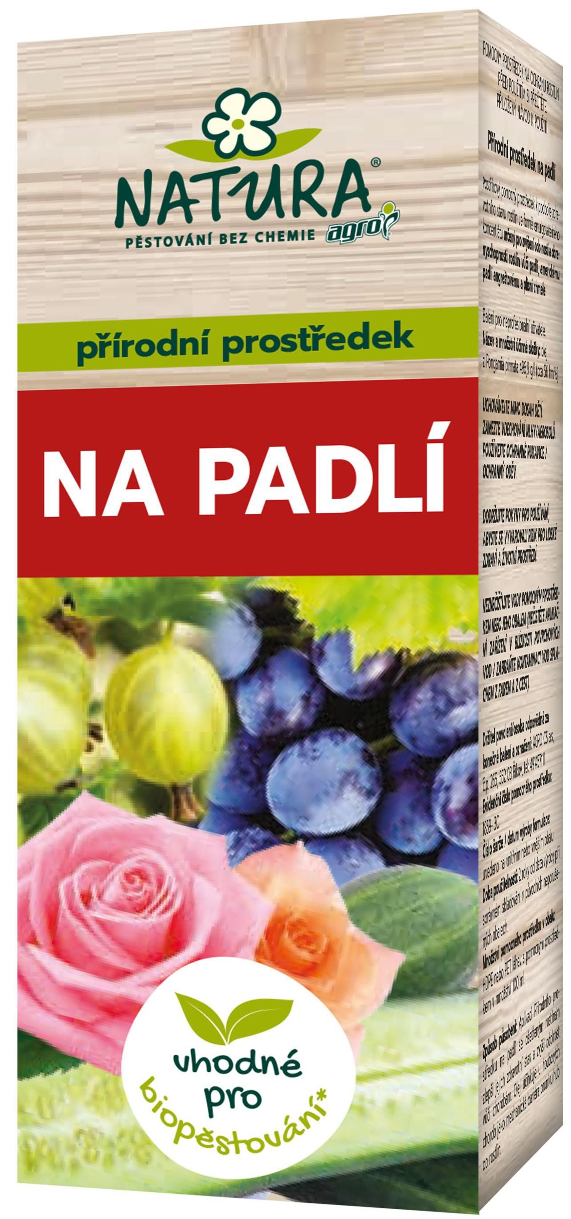 Domácnost a Zahrada - NATURA Přírodní prostředek na padlí 100 ml