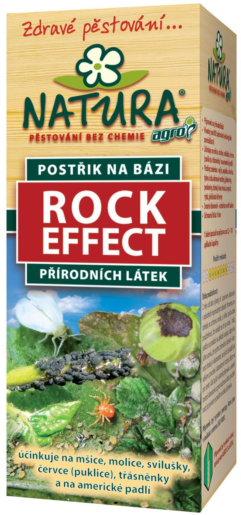 Domácnost a Zahrada - NATURA Rock Effect BIO postřik proti škůdcům 100 ml