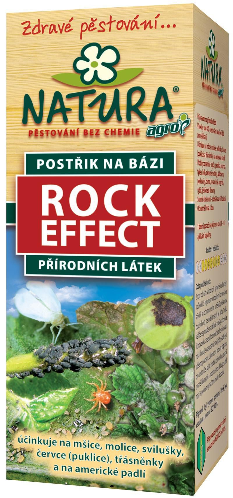 Domácnost a Zahrada - NATURA Rock Effect BIO postřik proti škůdcům 250 ml