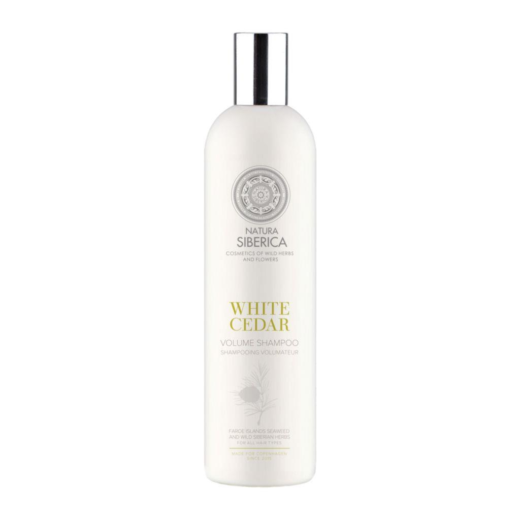 Drogerie a kosmetika - Natura Siberica Šampon pro větší objem Bílý cedr 400ml
