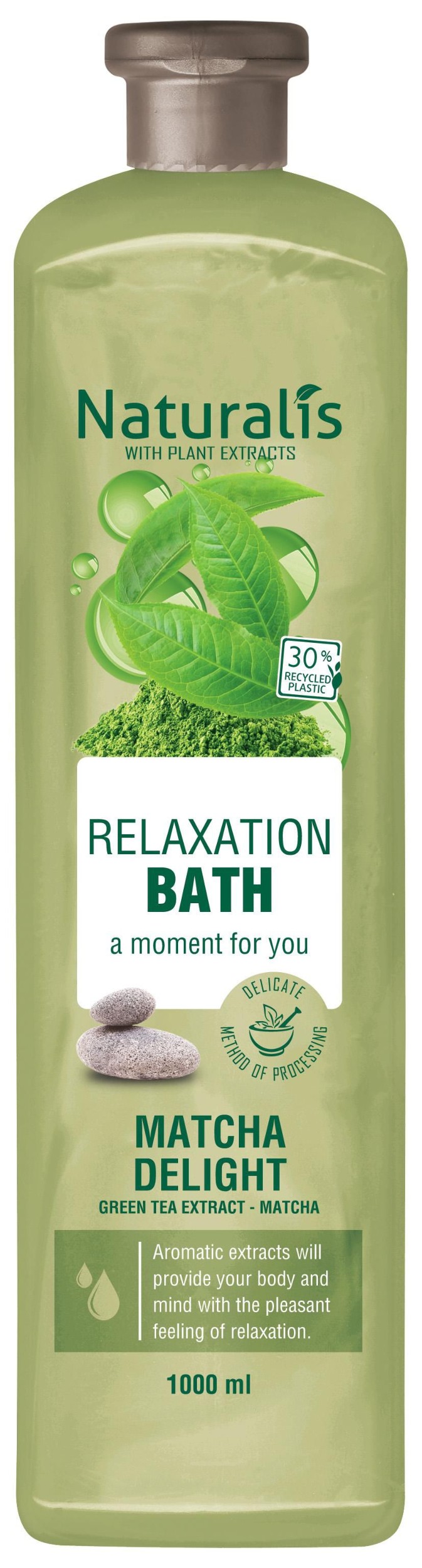 Drogerie a kosmetika - Naturalis relaxační lázěň Matcha Delight 1000ml