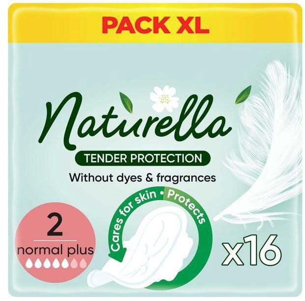 Naturella Tender vložky normální křídlo 16 ks-0