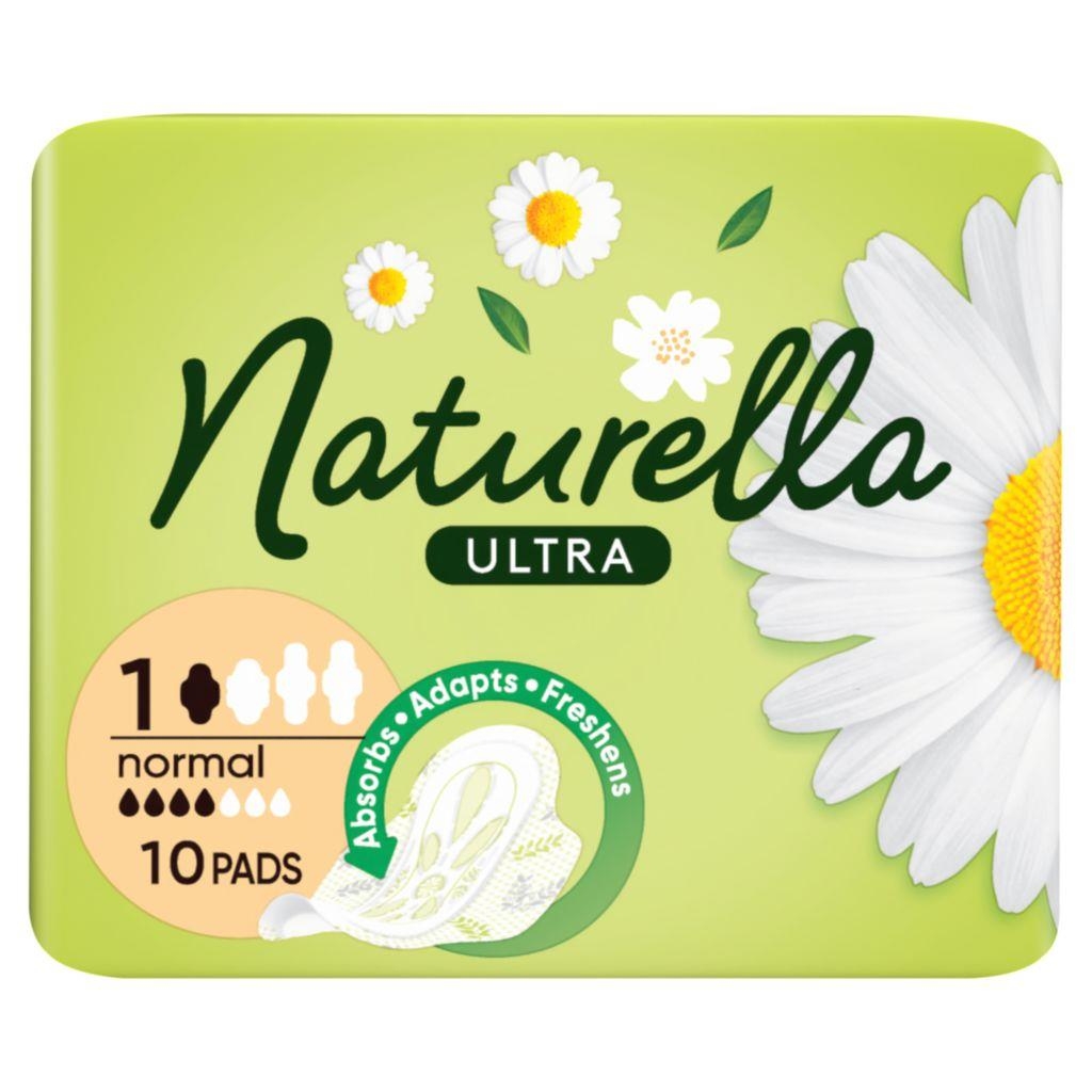Drogerie a kosmetika - Naturella Ultra Normal Size 1 Hygienické vložky s křidélky 10 ks
