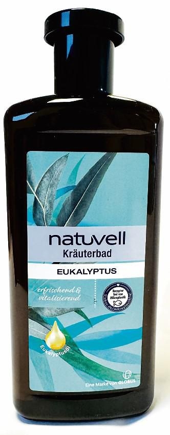 Drogerie a kosmetika - Natuvell Koupel Bylinná Eukalyptus 500 ml