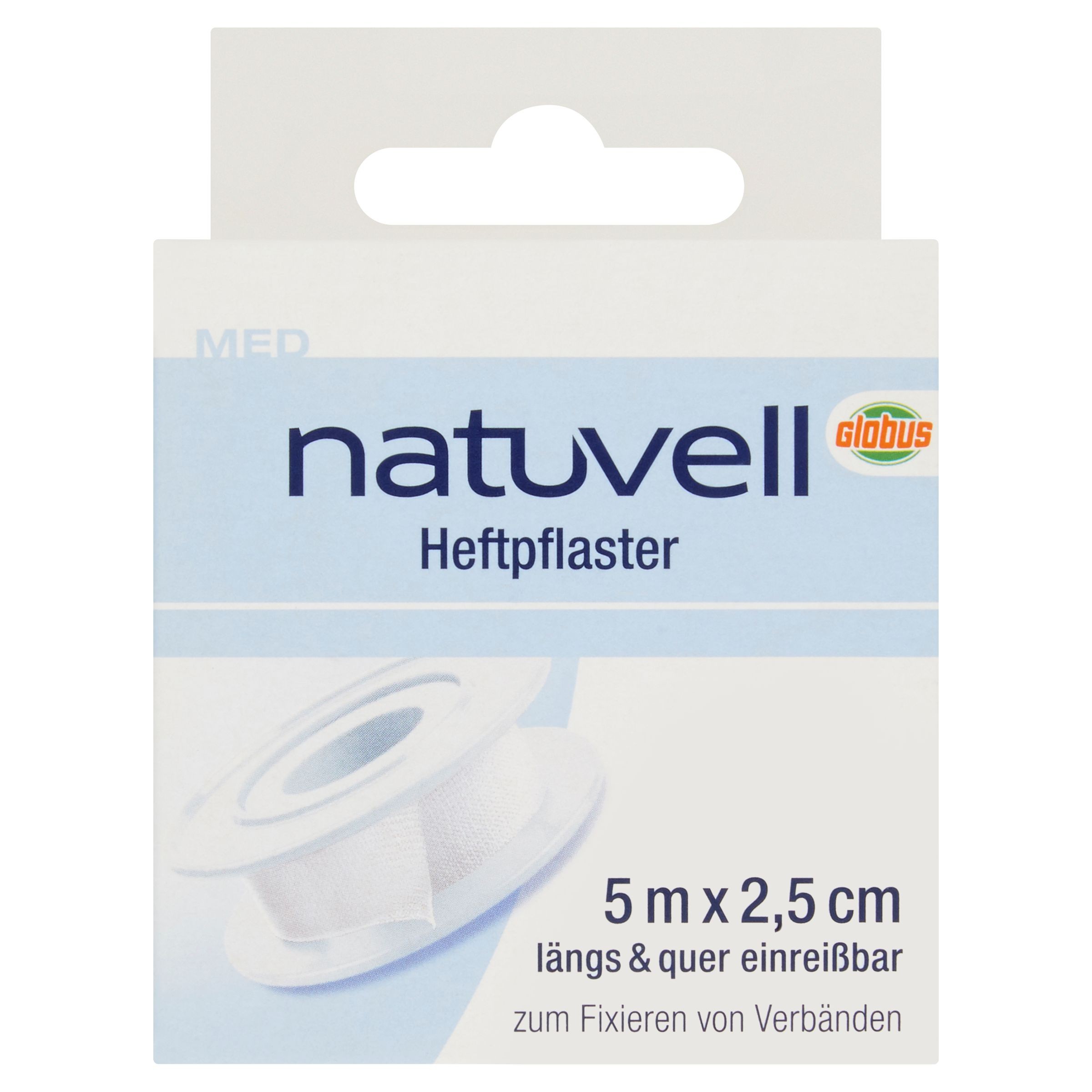 Péče o zdraví - Natuvell Náplast cívková transparentní 2,5cm x 5m 1 ks