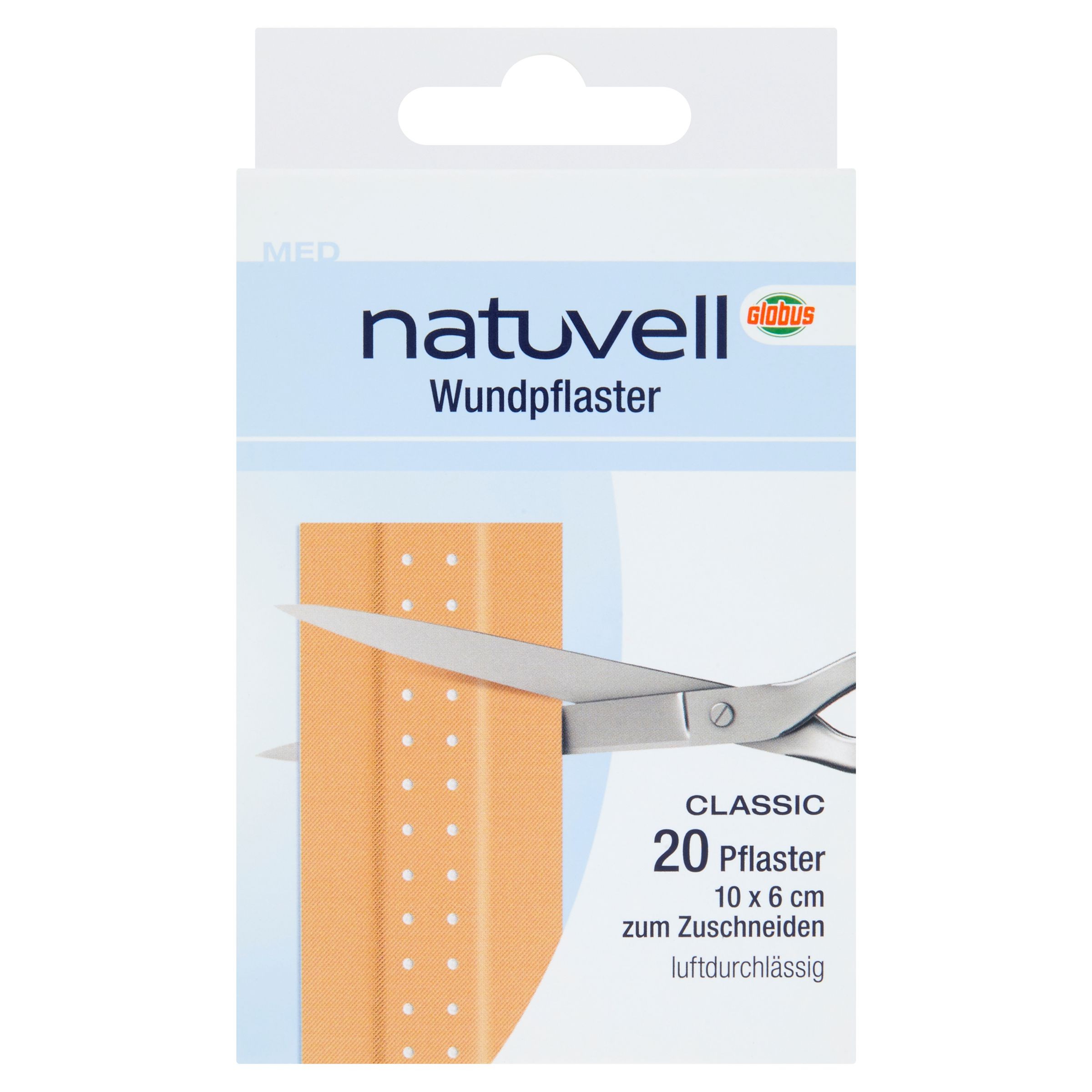 Péče o zdraví - Natuvell Náplast na rány Classic 20 ks