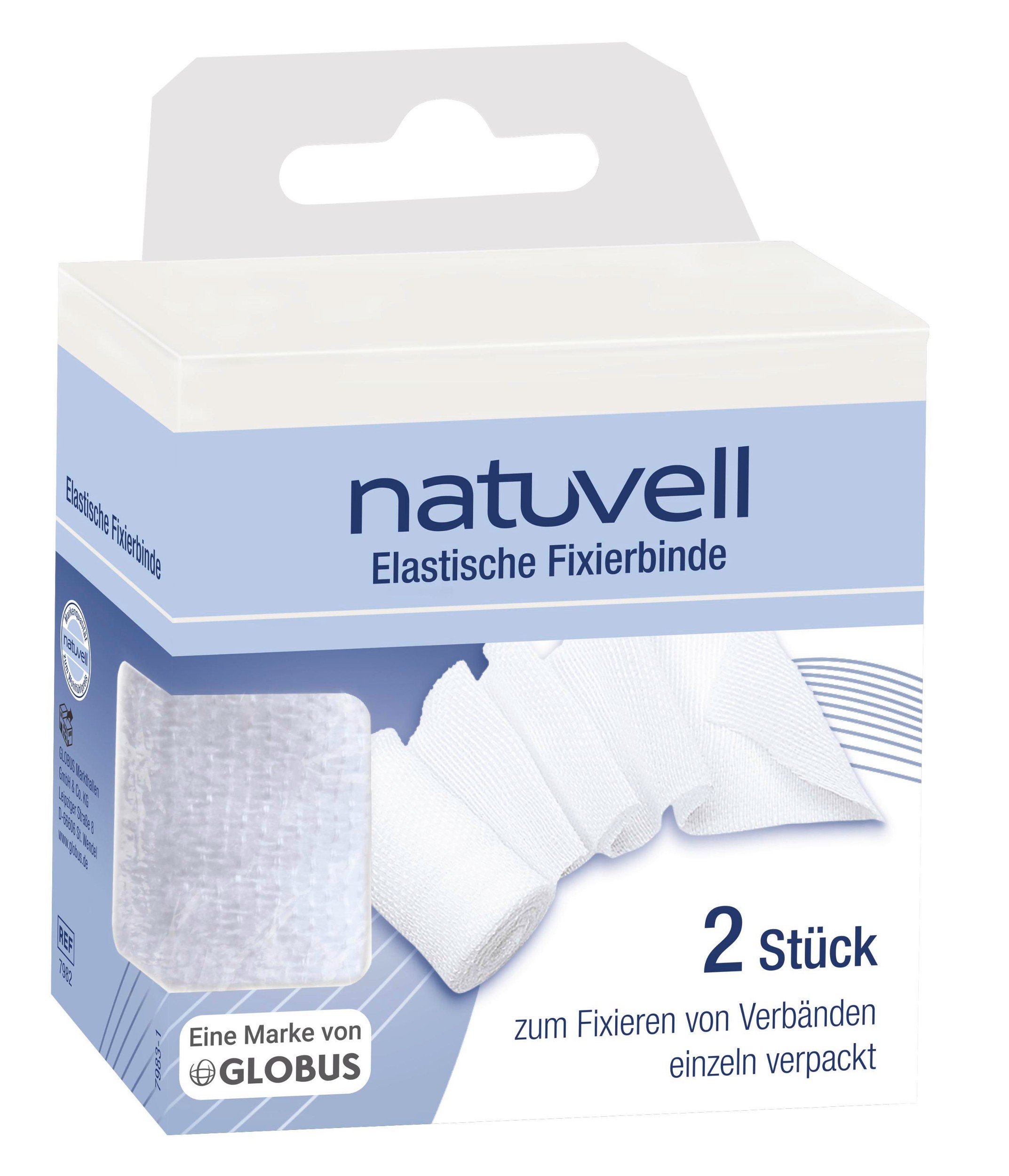 Péče o zdraví - Natuvell obinadlo elastické 4MX6cm 2 ks