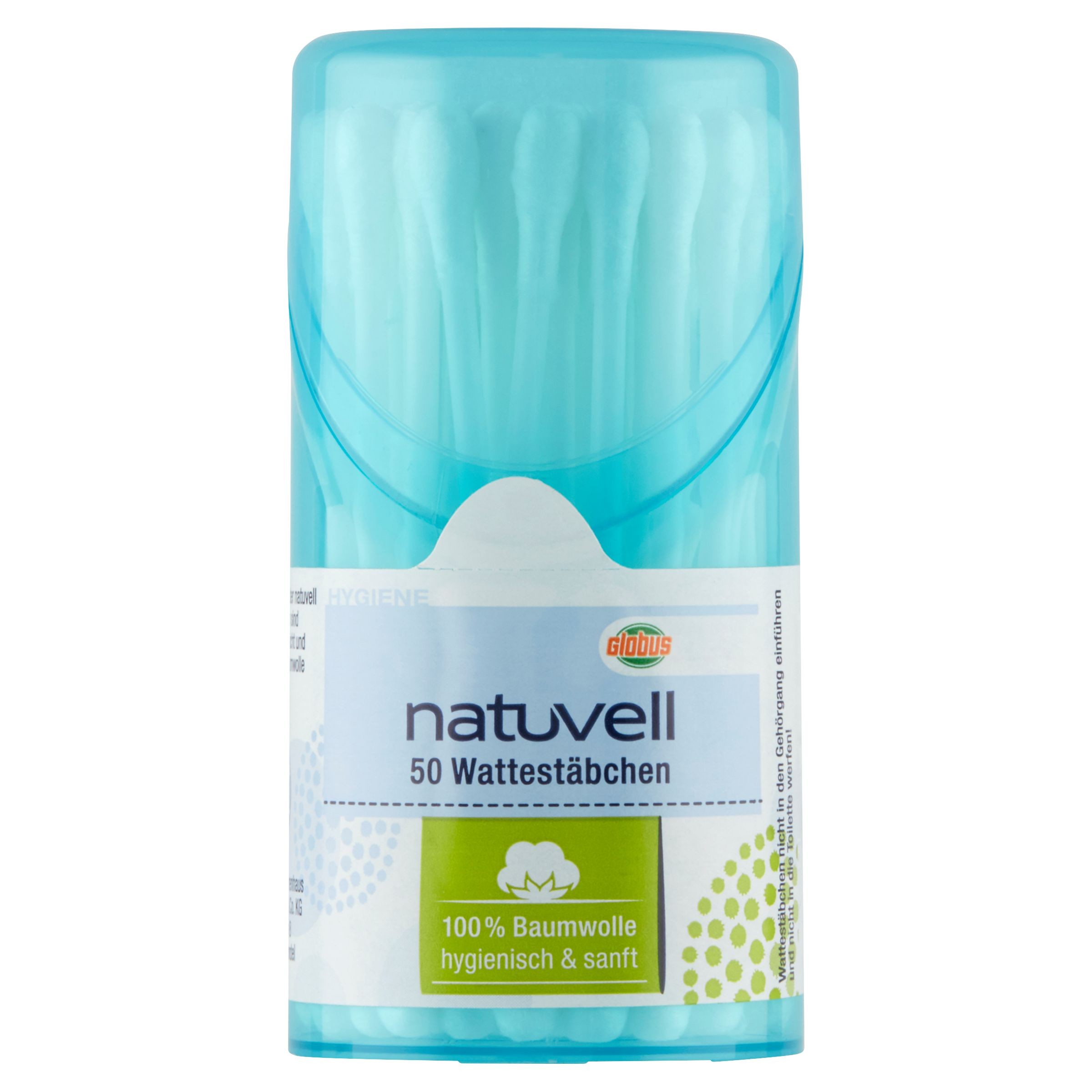Drogerie a kosmetika - Natuvell Vatové tyčinky 50 ks