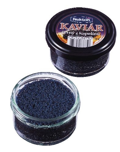 Uzeniny a lahůdky - Nekton Kaviár černý z kapelínů 50g
