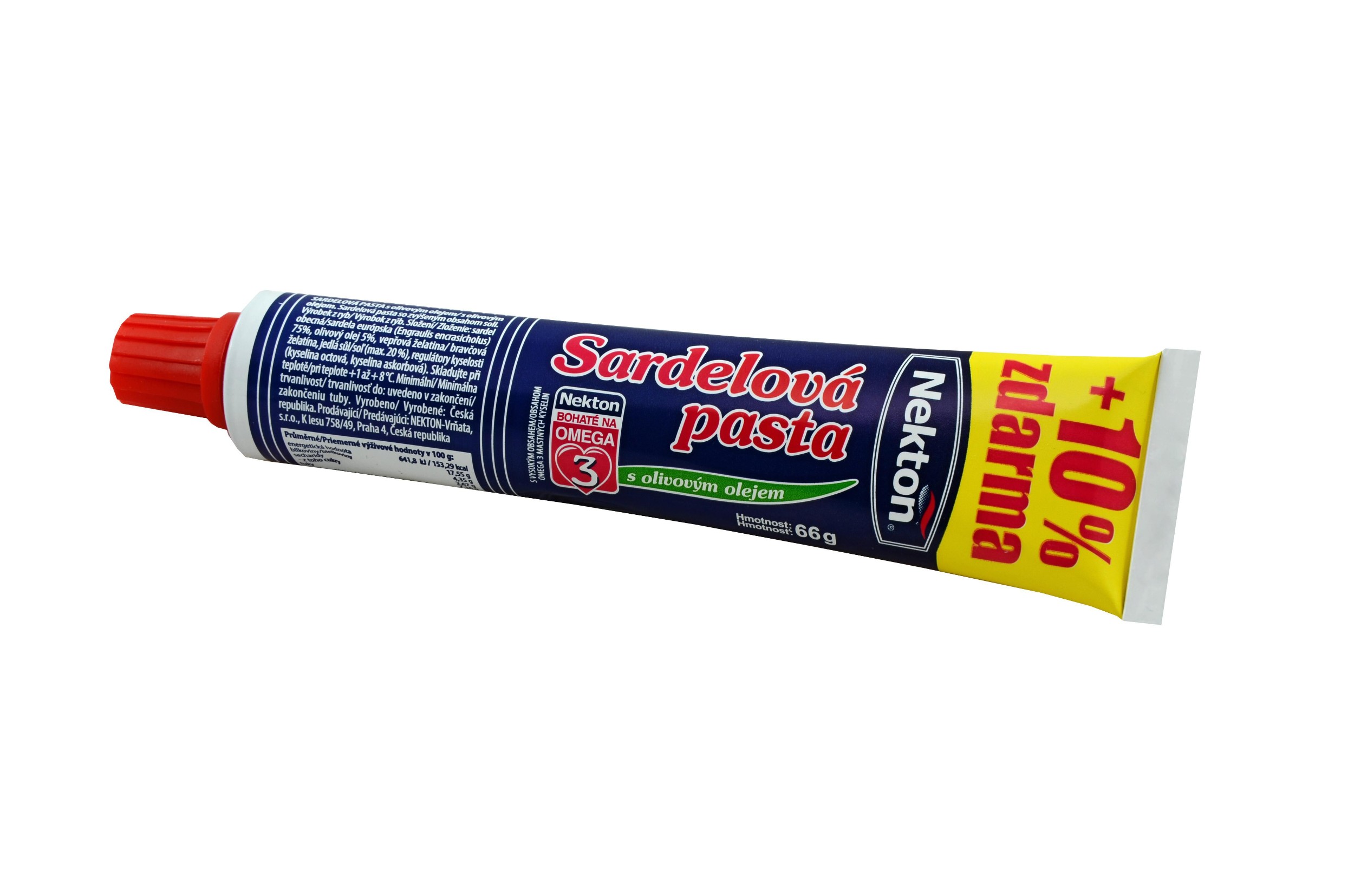 Uzeniny a lahůdky - Nekton Sardelová pasta s olivovým olejem 66 g