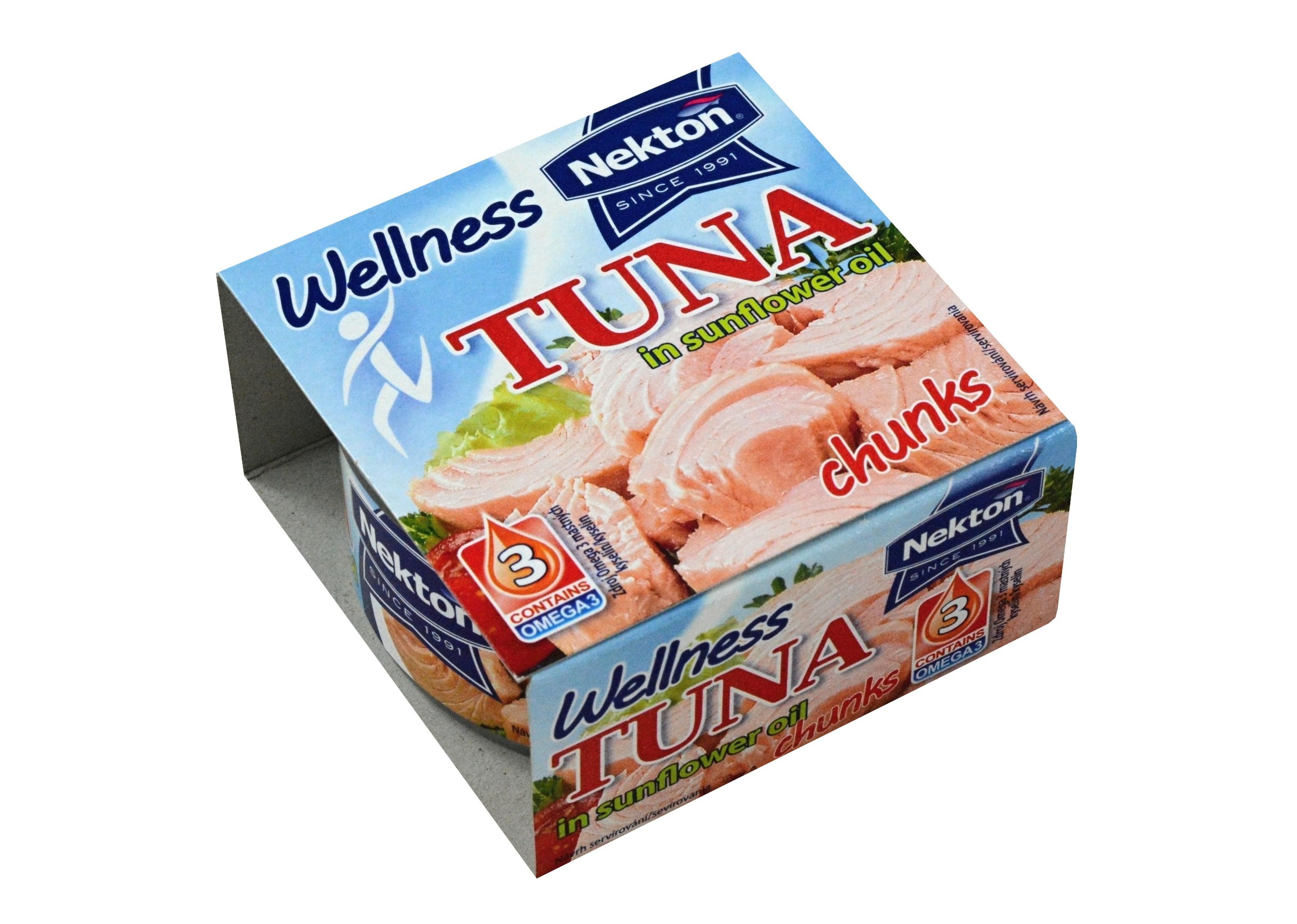Trvanlivé potraviny - Nekton Tuňák ve slunečnicovém oleji wellness 185g
