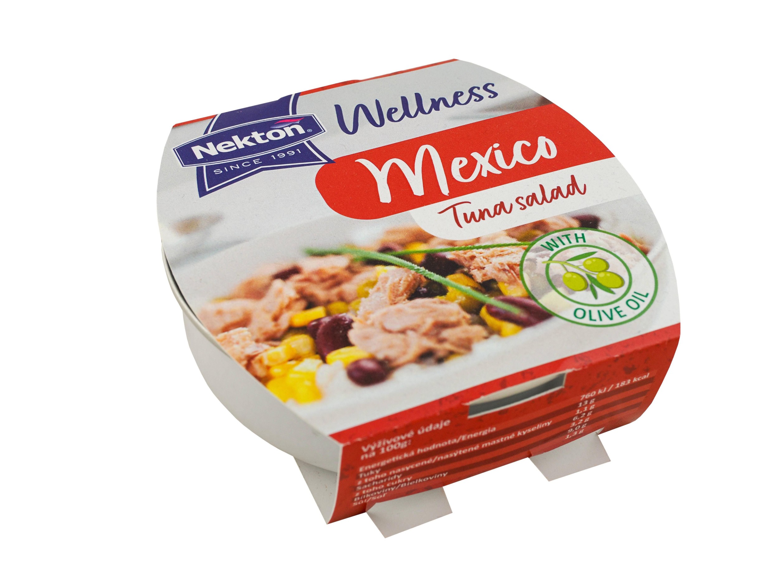 Trvanlivé potraviny - Nekton Tuňákový salát wellness mexico 160g
