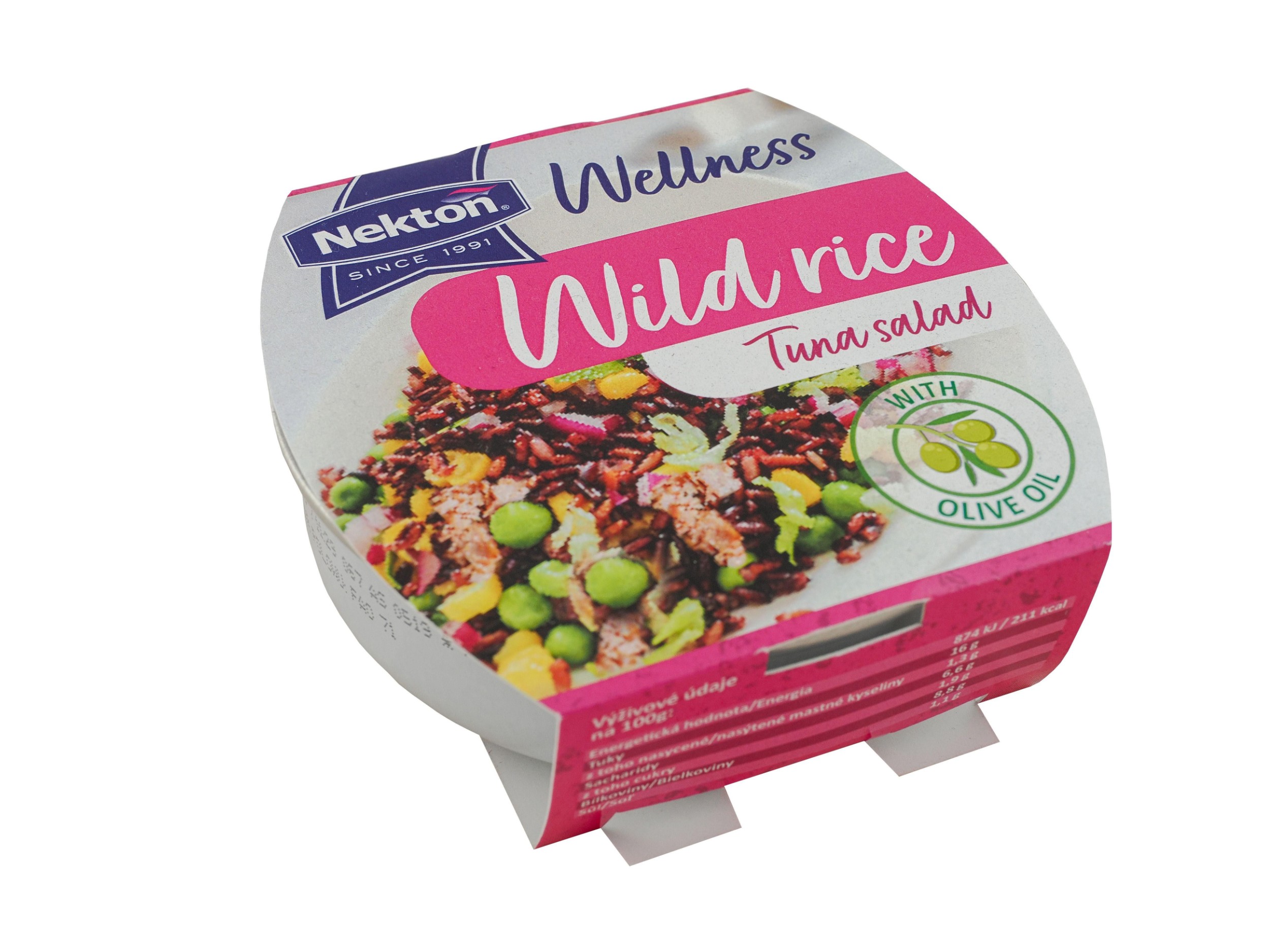 Trvanlivé potraviny - Nekton Tuňákový salát wellness wild rice 160g