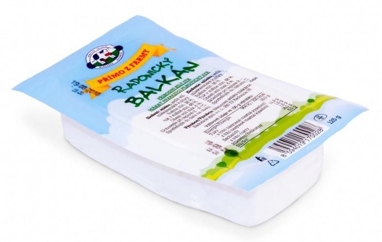 Mléčné a chlazené - Němcova mlékárna Radonický Balkánský sýr 125 g
