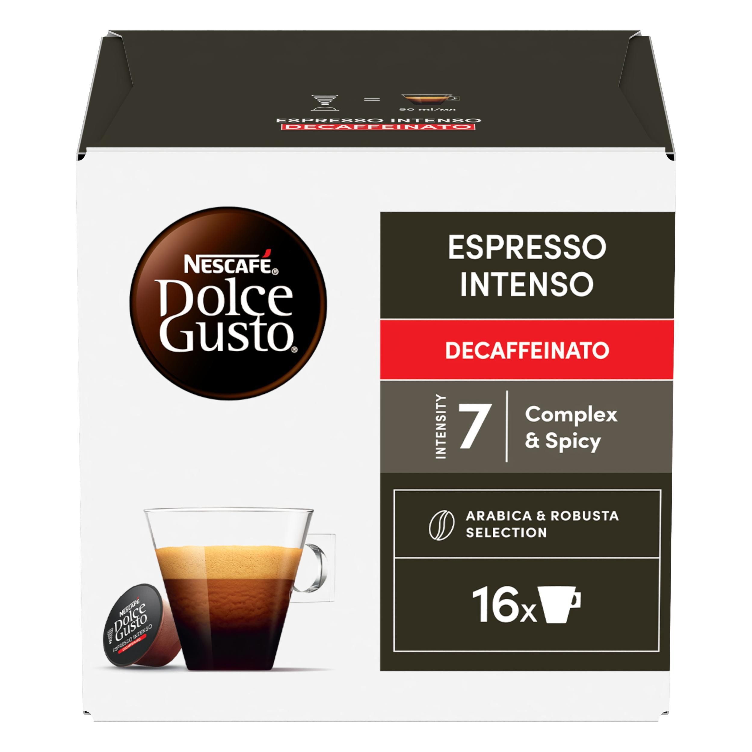 Nápoje - Nescafé Dolce Gusto Espresso Decaffeinato kávové kapsle bez kofeinu 96g 16 ks