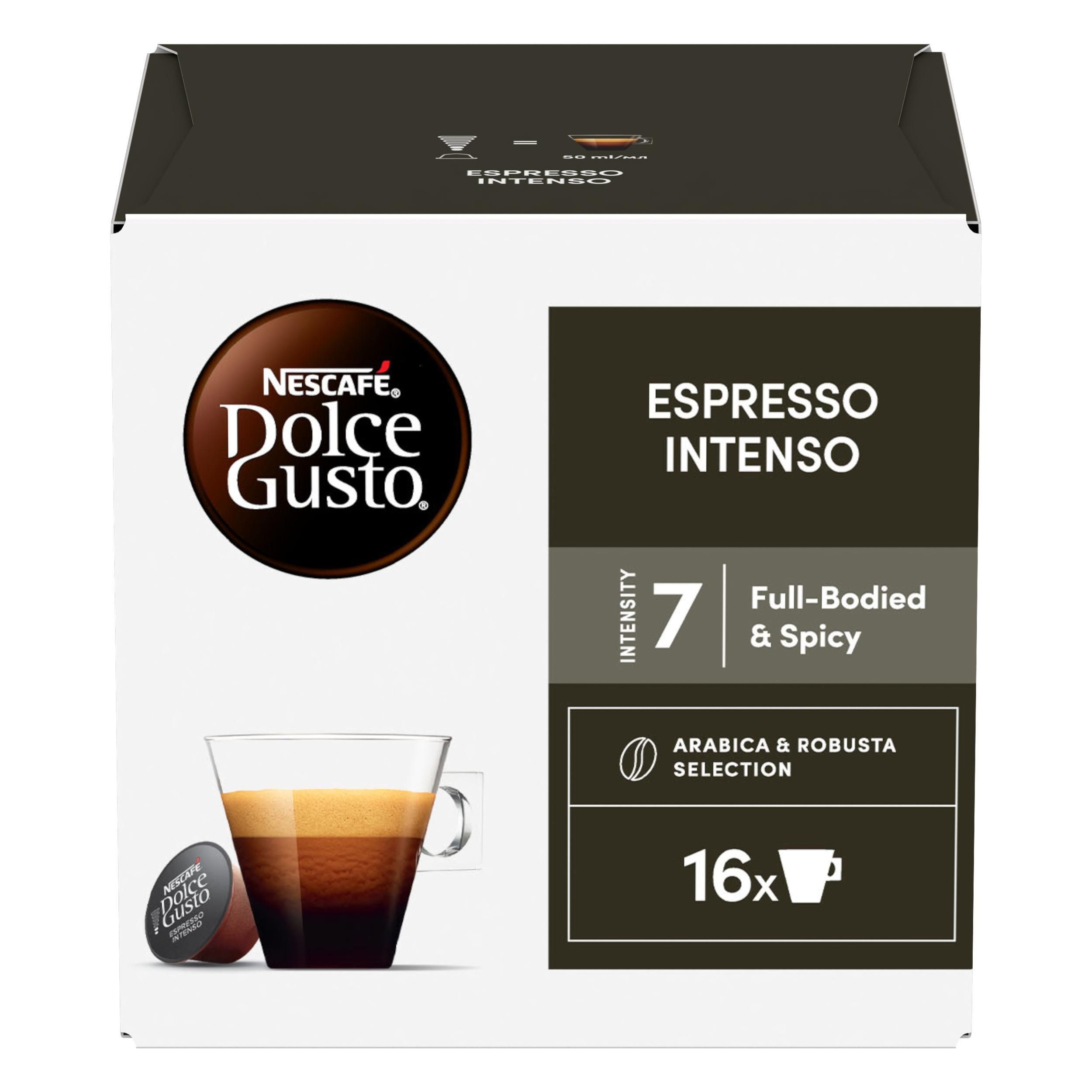 Nápoje - Nescafé Dolce Gusto Espresso Intenso kávové kapsle 128g 16 ks