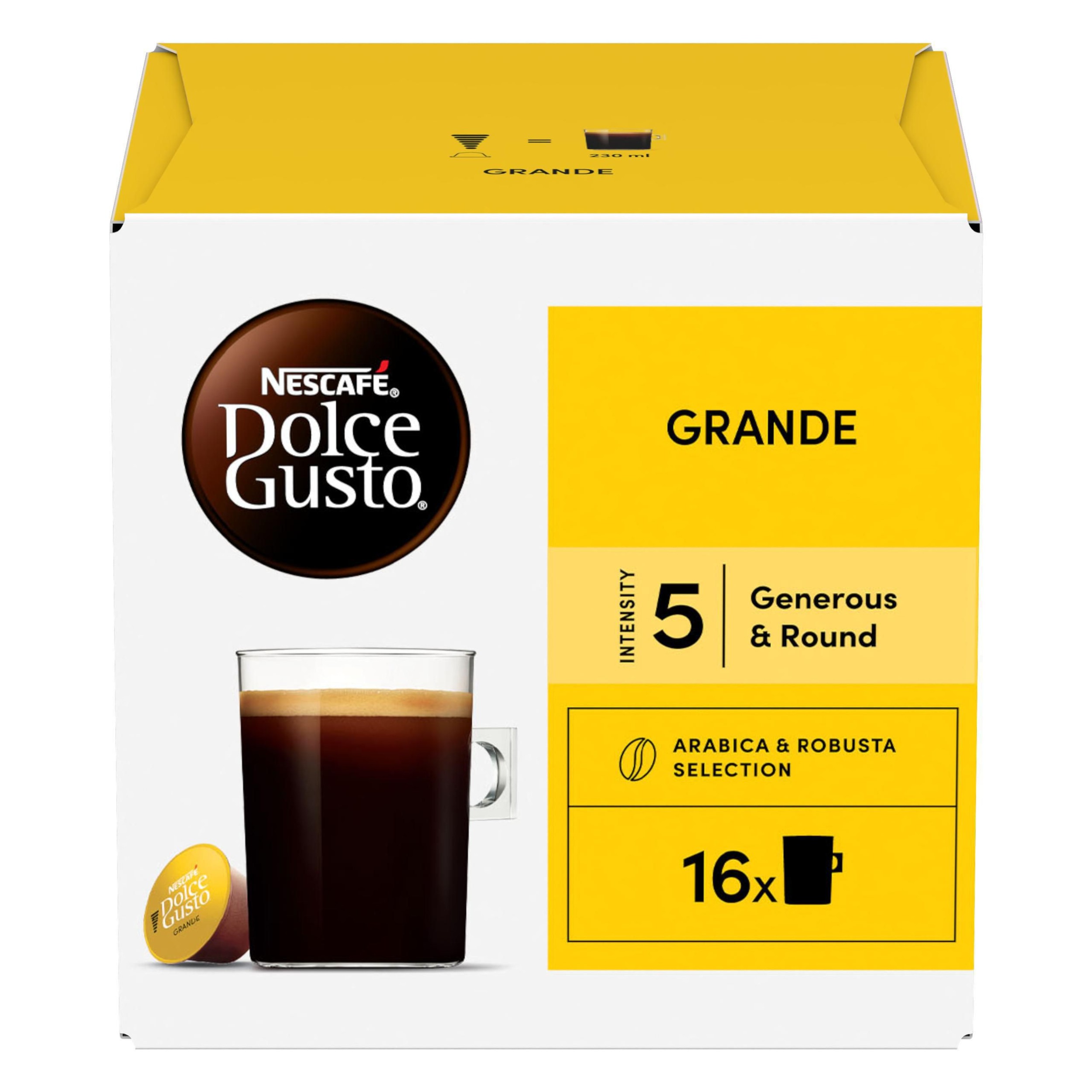 Nápoje - Nescafé Dolce Gusto Grande Intenso kávové kapsle 160g 16 ks