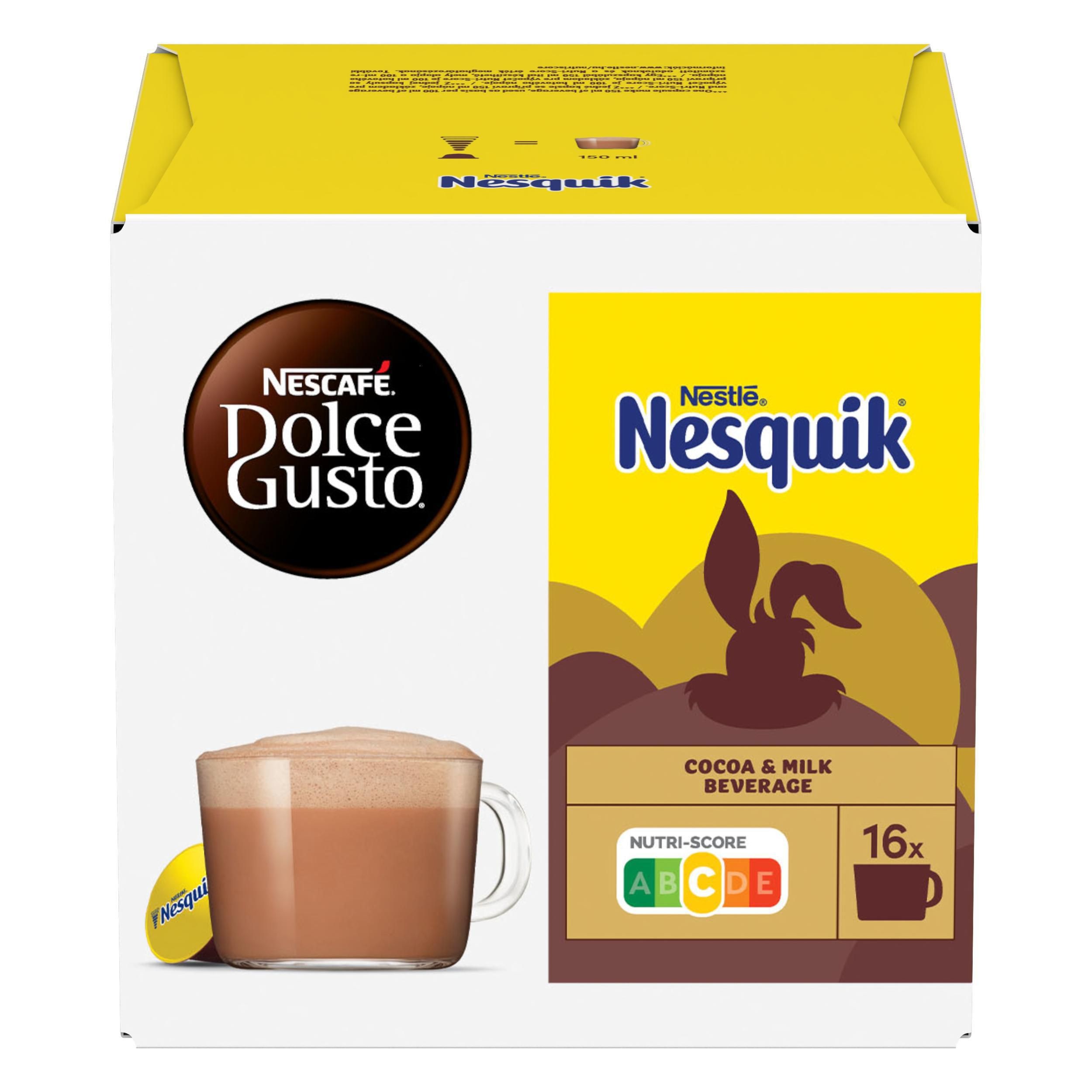 Nápoje - Nescafé Dolce Gusto Nesquik kakaový nápoj 256g 16 ks