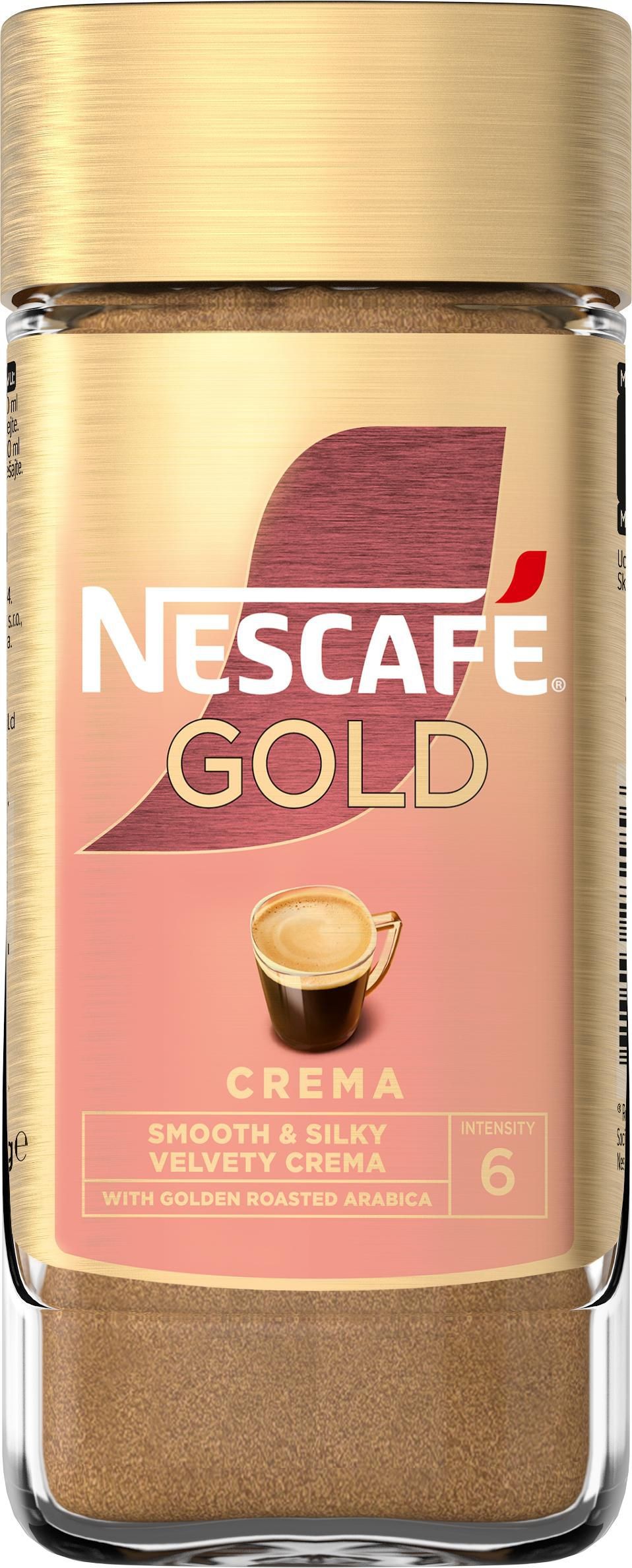 Nápoje - Nescafé Gold Crema, instantní káva 100 g