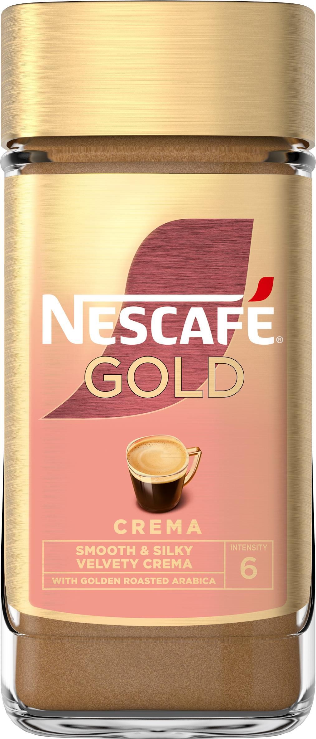 Nápoje - Nescafé Gold Crema, instantní káva 200 g
