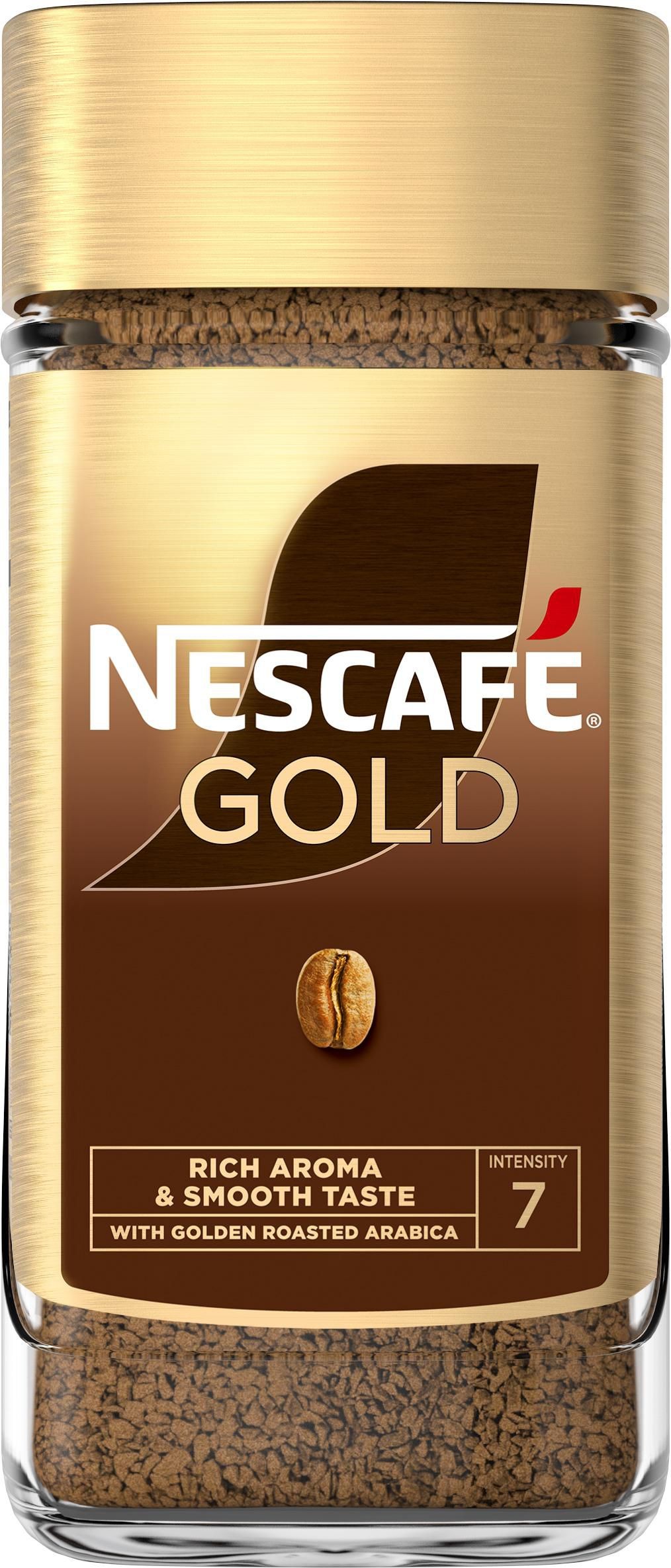 Nápoje - Nescafé Gold Original, instantní káva 200 g