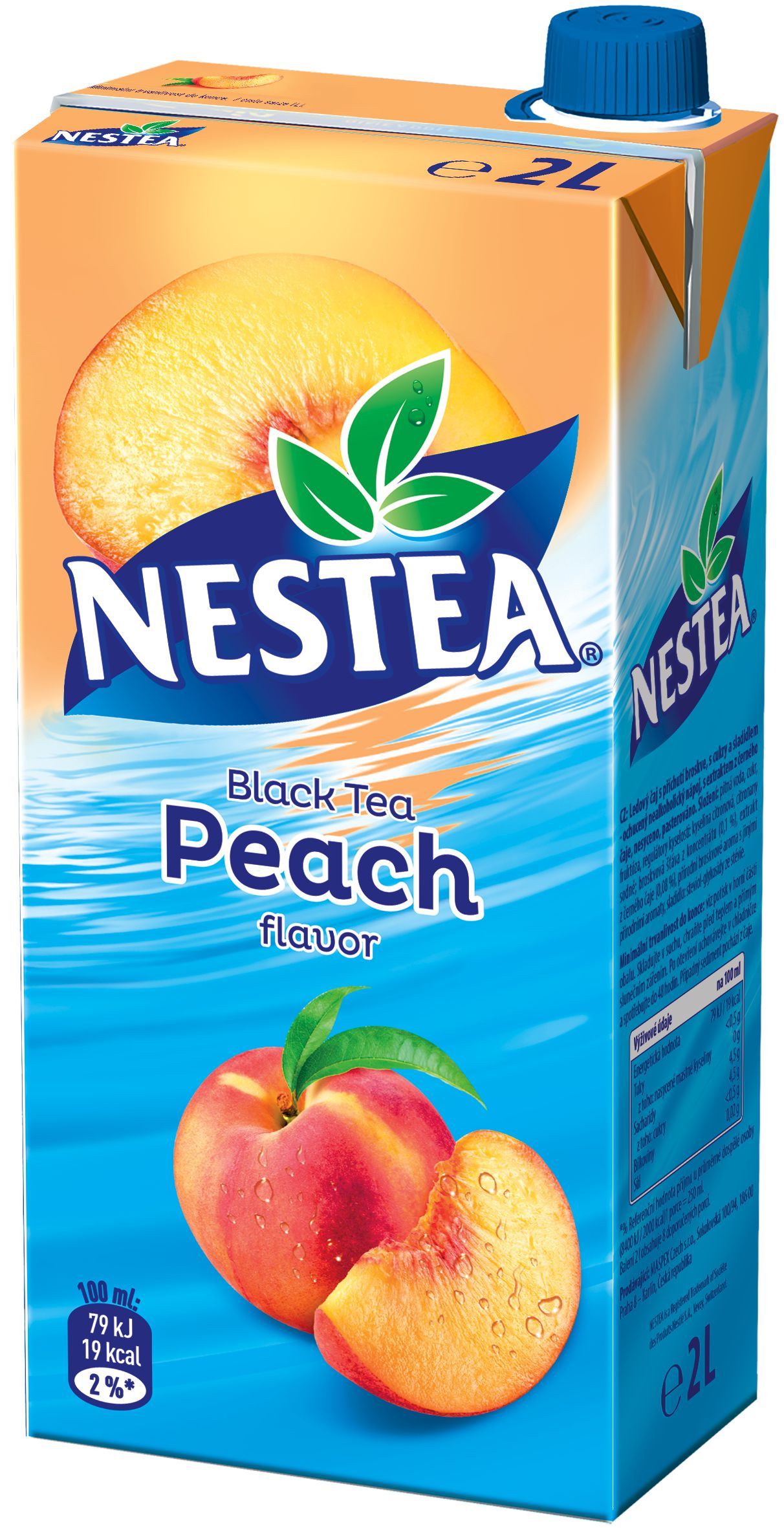 Nápoje - Nestea Black Tea PEACH flavor 2,0l