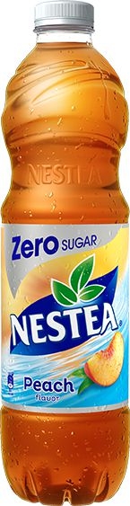 Nápoje - Nestea Black Tea Peach Zero pet 1,5 l