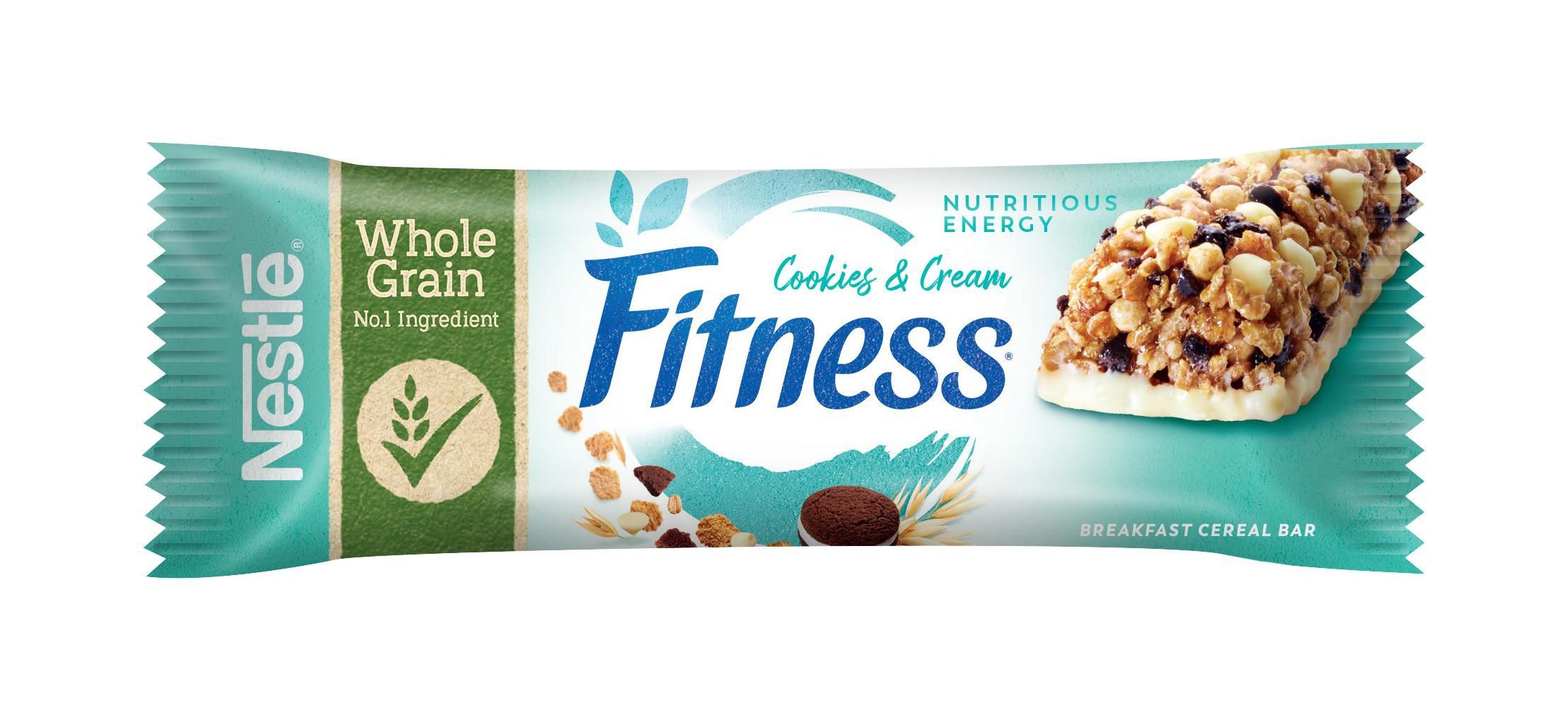 Trvanlivé potraviny - Nestlé Fitness Cookies&Cream tyčinka 23,5 g