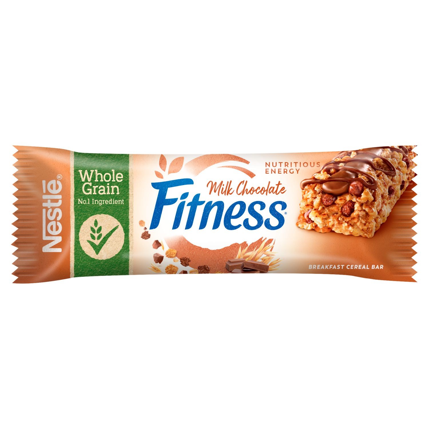 Trvanlivé potraviny - Nestlé Fitness Delice Milk & Chocolate snídaňová cereální tyčinka 22,5g