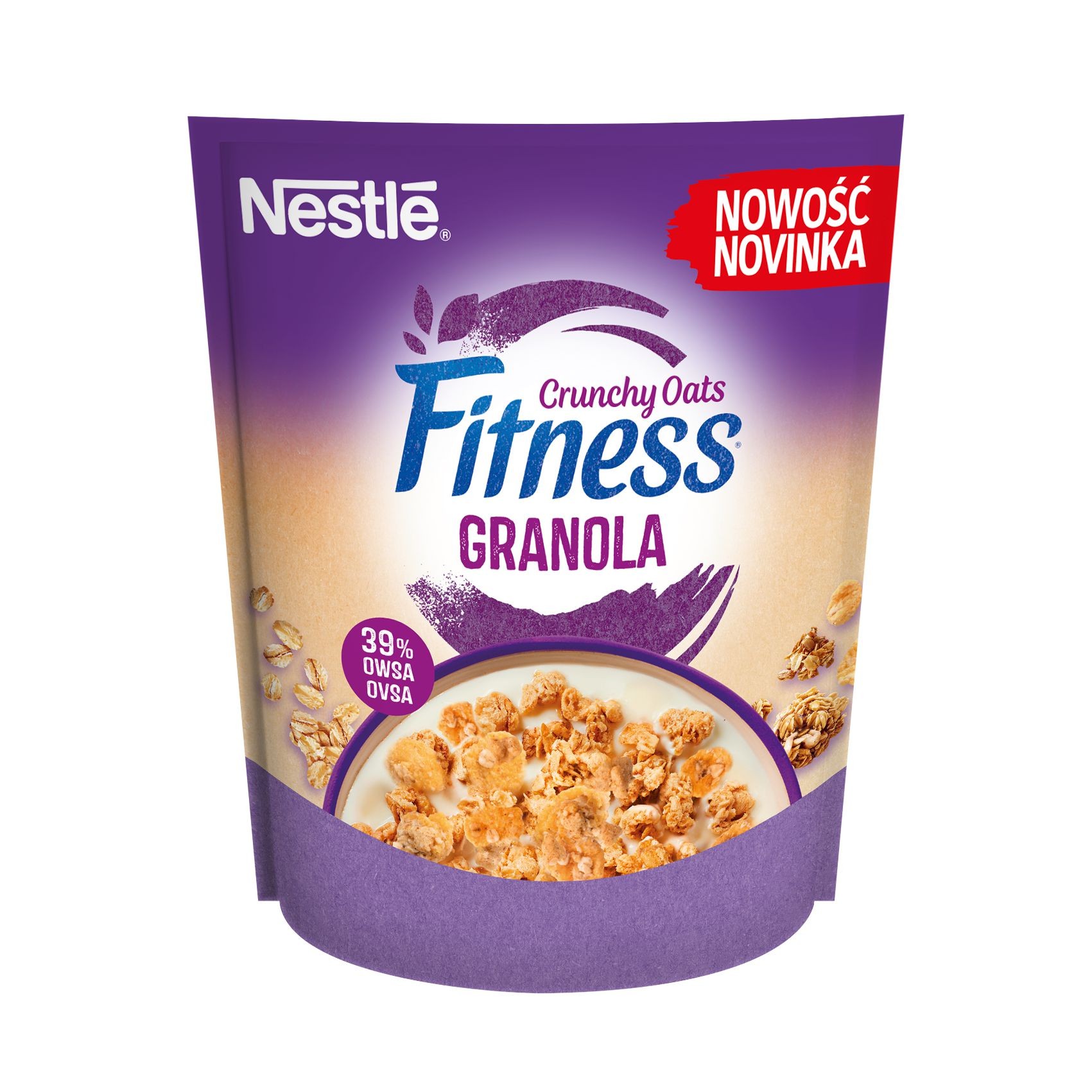 Trvanlivé potraviny - Nestlé Fitness granola crunchy oats 300g
