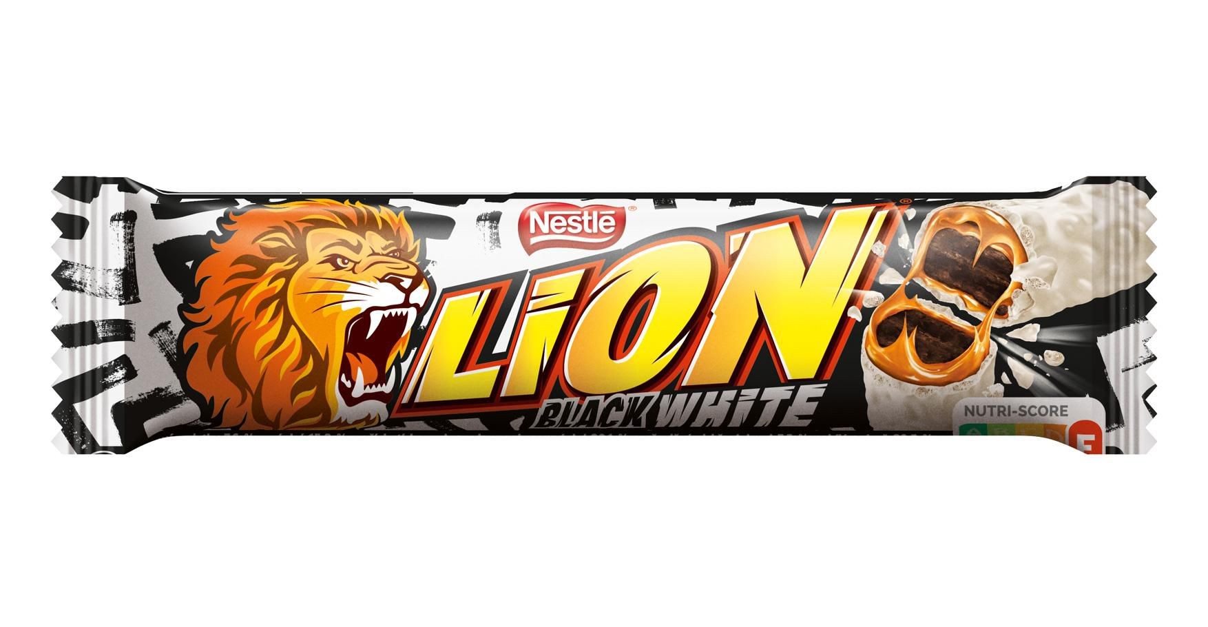 Trvanlivé potraviny - Nestlé Lion Black & White 42g