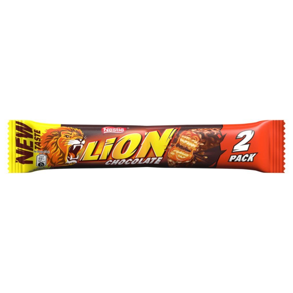 Trvanlivé potraviny - Nestlé Lion Chocolate Standard 2 ks 60g