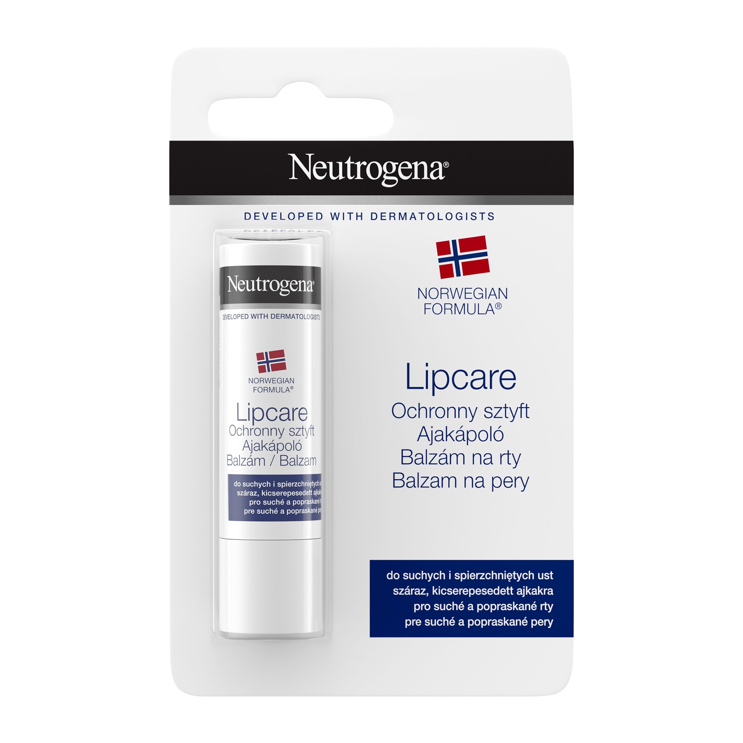 Drogerie a kosmetika - Neutrogena® Norská receptura Balzám na rty 15 ml