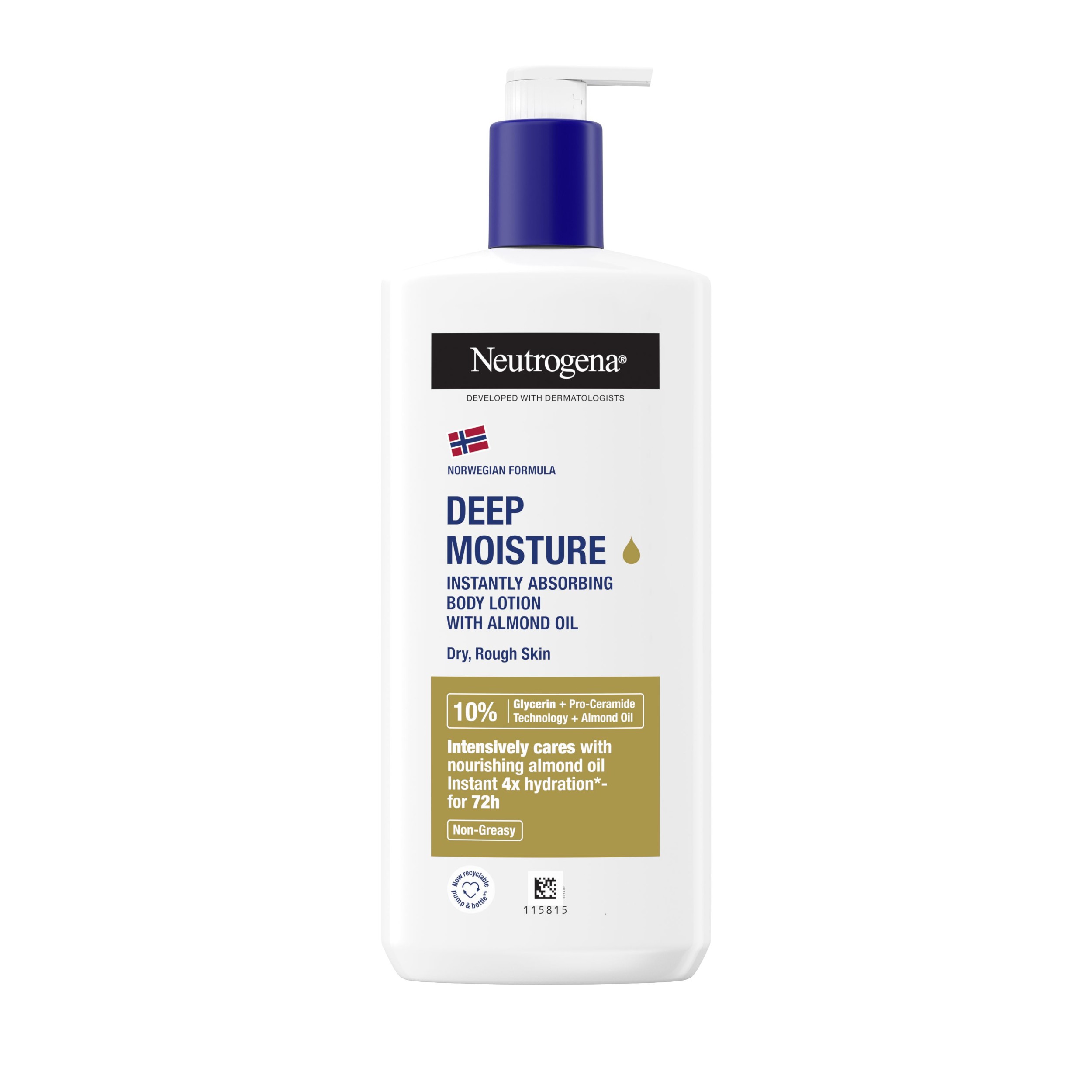 Drogerie a kosmetika - Neutrogena® Norská receptura Hloubkově hydratační tělové mléko s olejem 400 ml