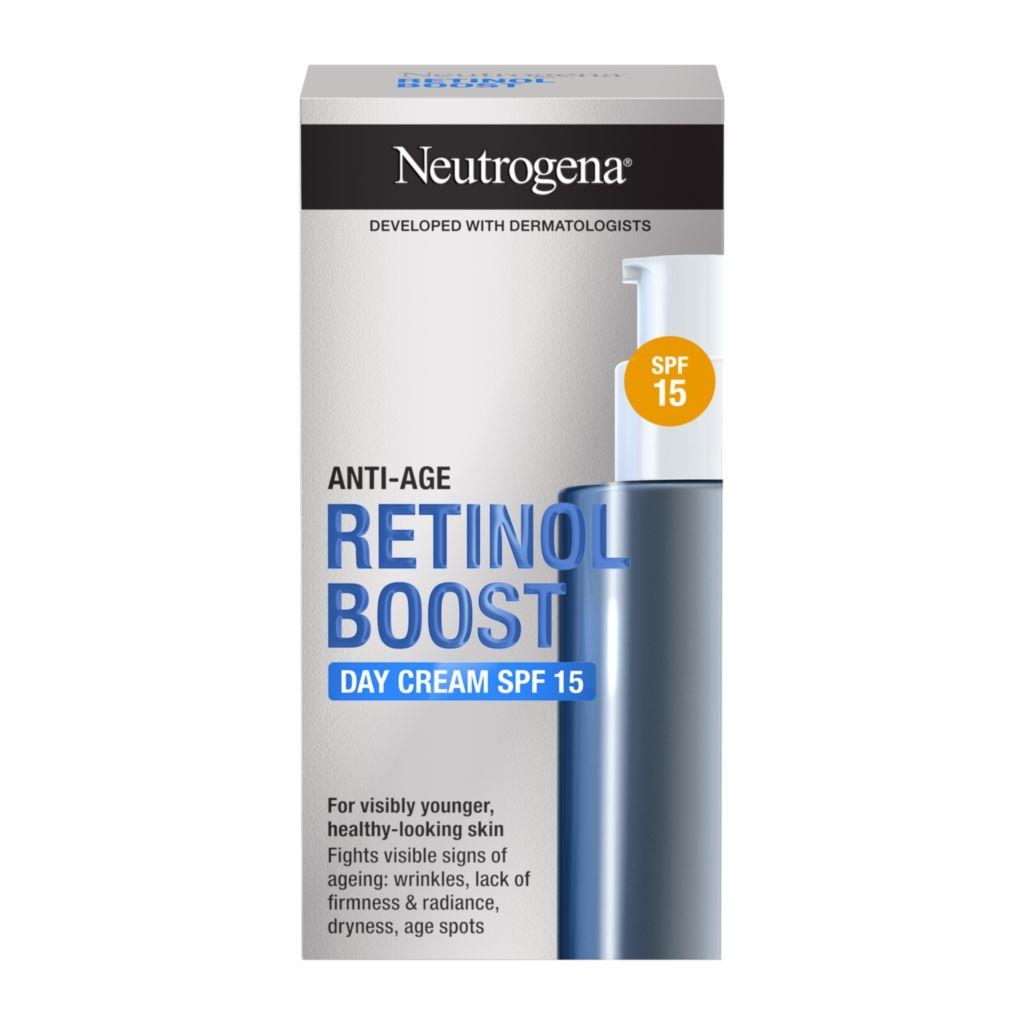 Drogerie a kosmetika - Neutrogena® Retinol Boost Denní krém s SPF 15 50 ml
