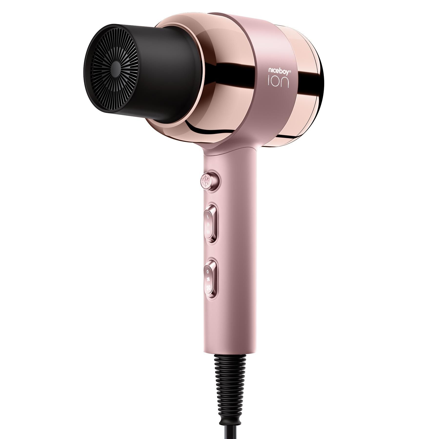 Niceboy ION Vysoušeč vlasů AirSonic PRO Pink-0