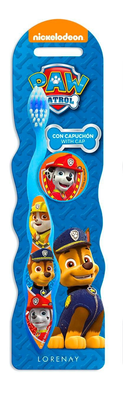 Svět dětí - Nickelodeon Paw Patrol Zubní kartáček s krytem