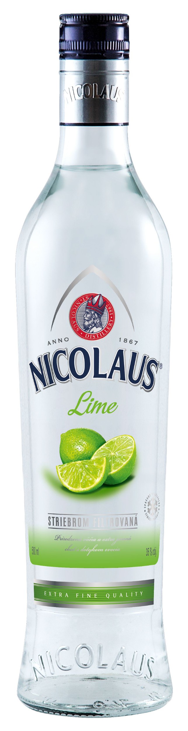 Nápoje - Nicolaus Lime vodka 0,5 l