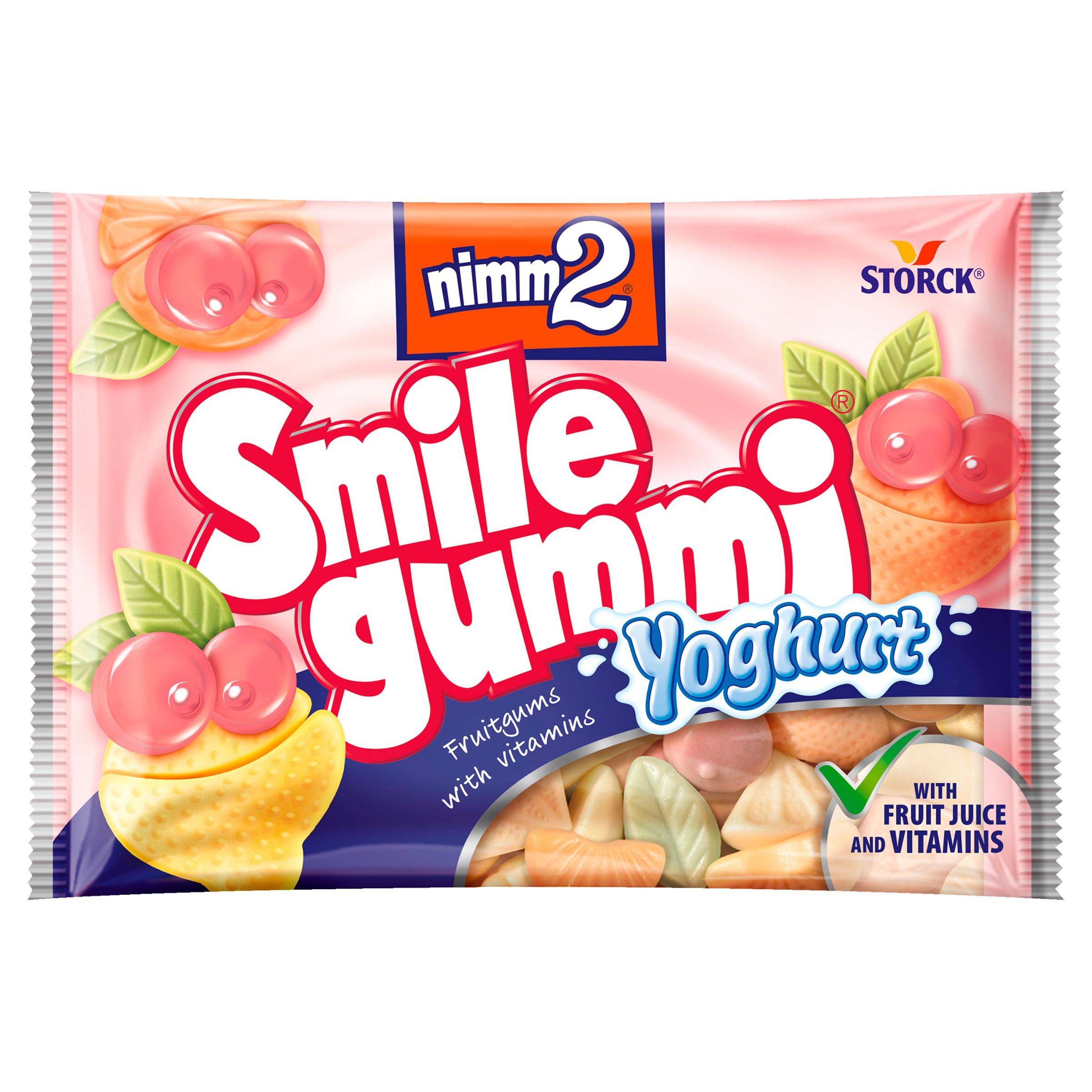 Trvanlivé potraviny - nimm2 Smilegummi Jogurtové 100g