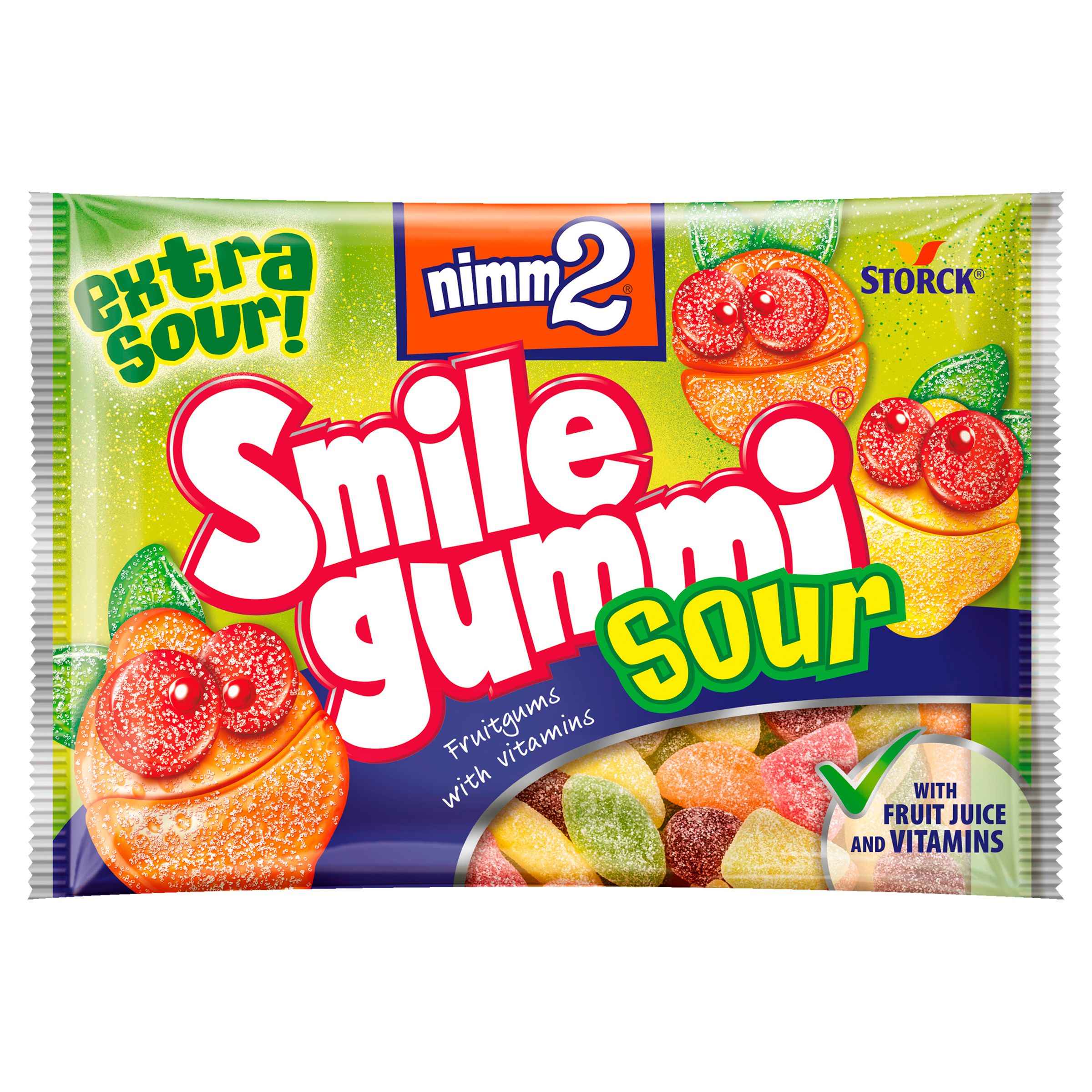 Trvanlivé potraviny - nimm2 Smilegummi Kyselé 100g