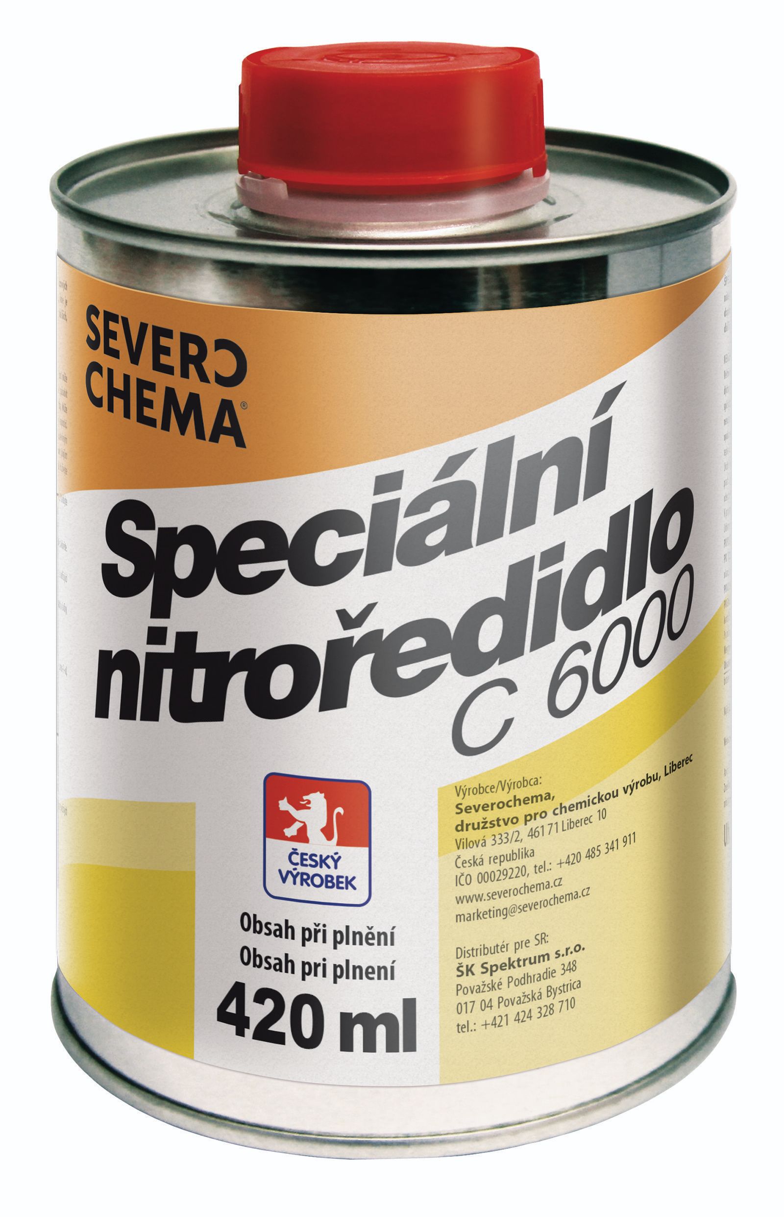 Domácnost a Zahrada - Nitroředidlo Severochema 420 ml